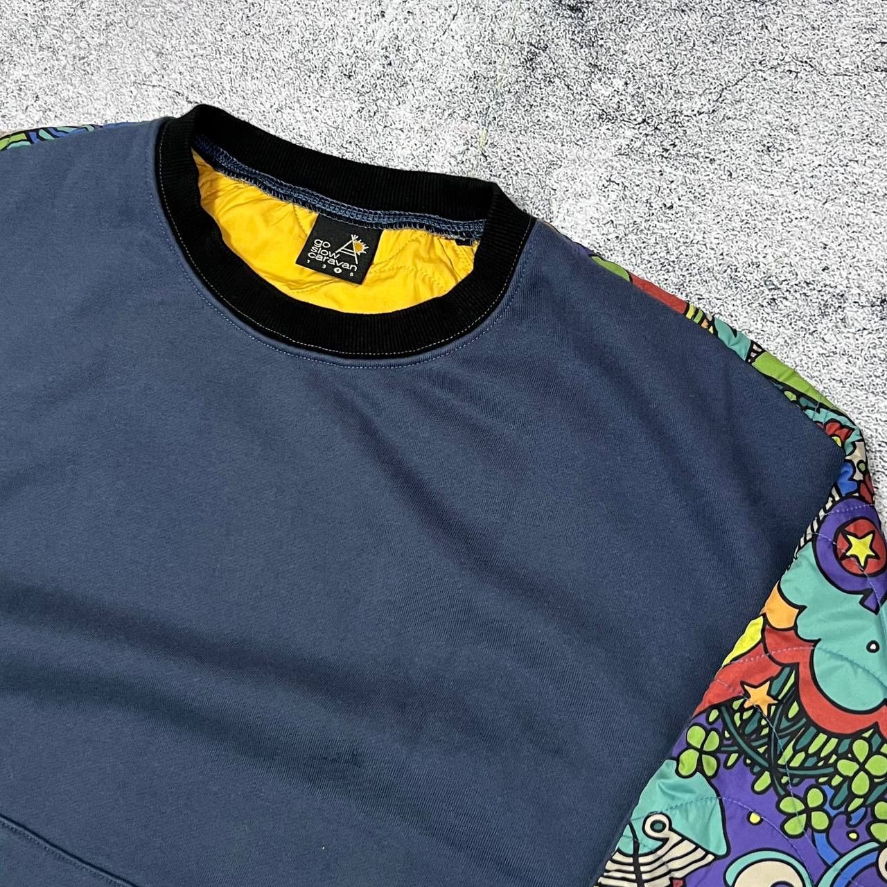 Japanese Brand × go slow caravan Go Slow Caravan Multicolored Sweatshirt Japan Size US M / EU 48-50 / 2 - 4 Thumbnail
