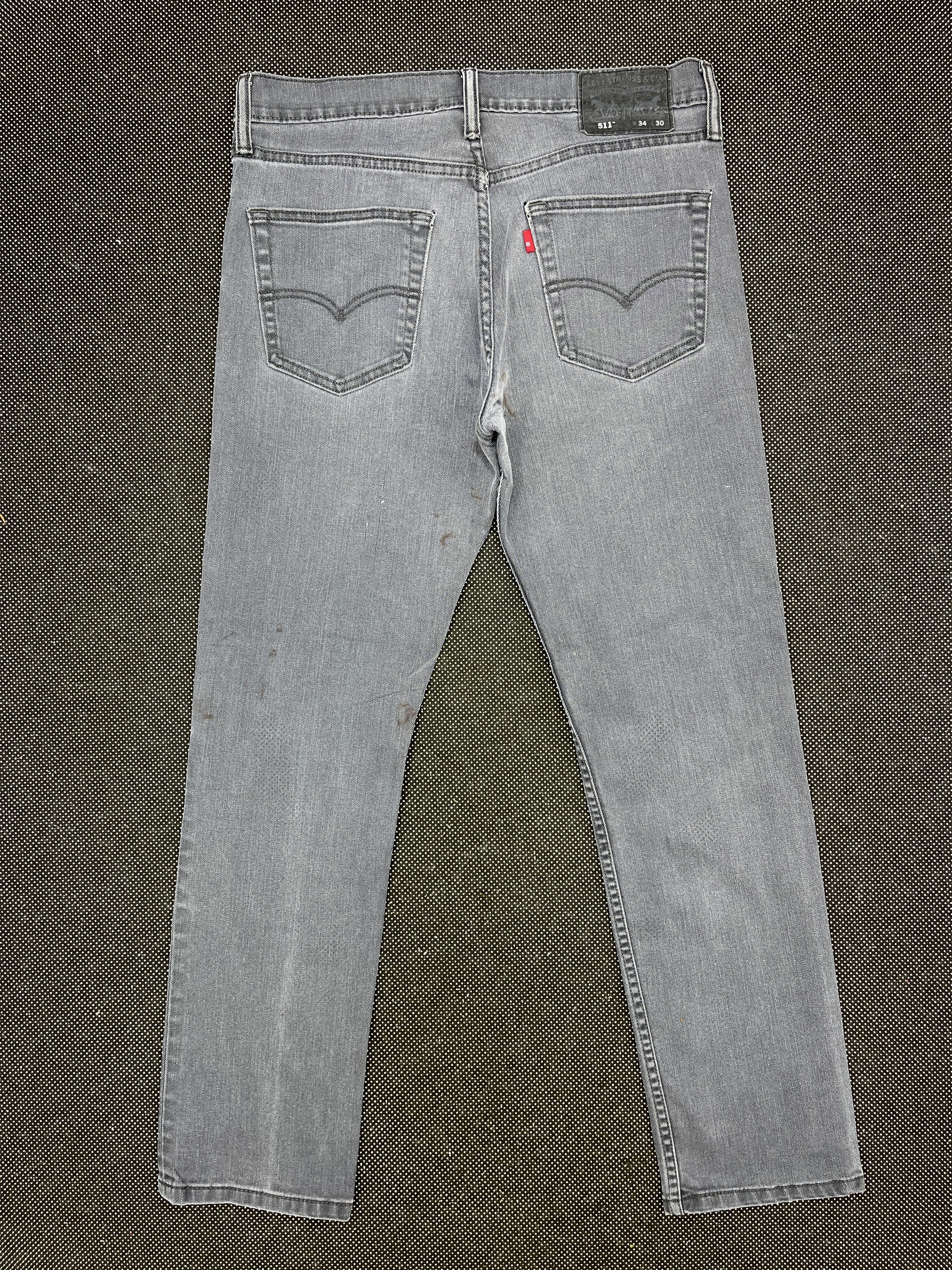 Levi's Vintage Levis 511 Jeans Faded Denim - J004 Size US 38 / EU 54 - 2 Thumbnail