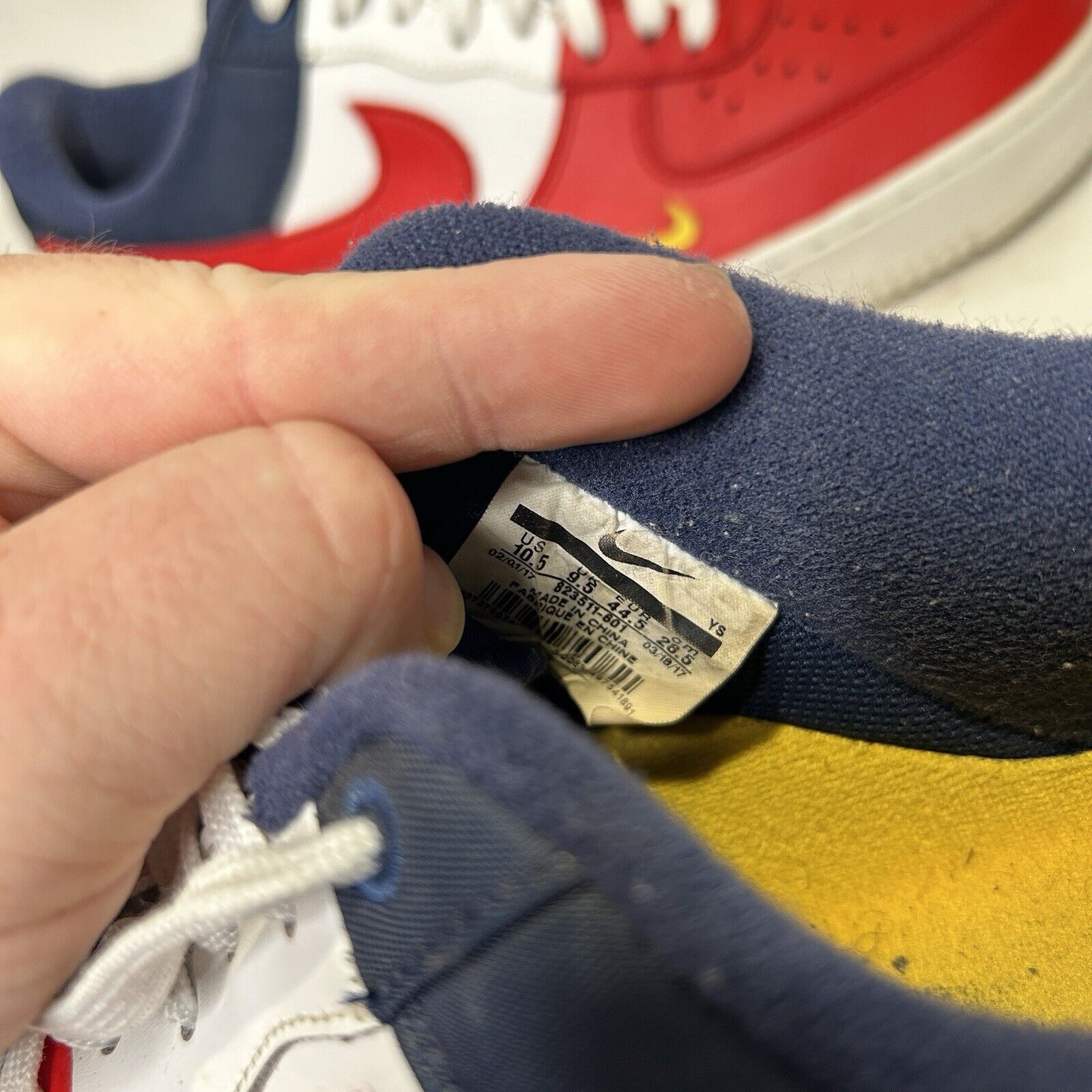 Nike Nike Air Force 1 Low LV8 “4th Of July” 2024 Size US 10.5 / EU 43-44 - 8 Thumbnail