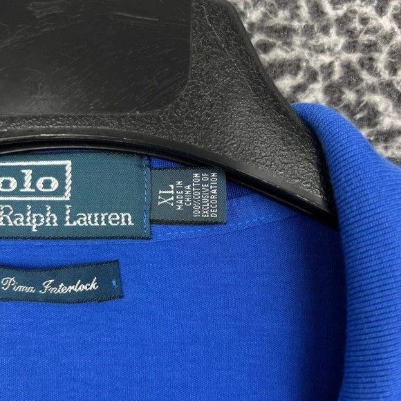 Polo Ralph Lauren Vintage Polo Ralph Lauren Polo XL Pima Interlock Cotton Size US XL / EU 56 / 4 - 3 Thumbnail