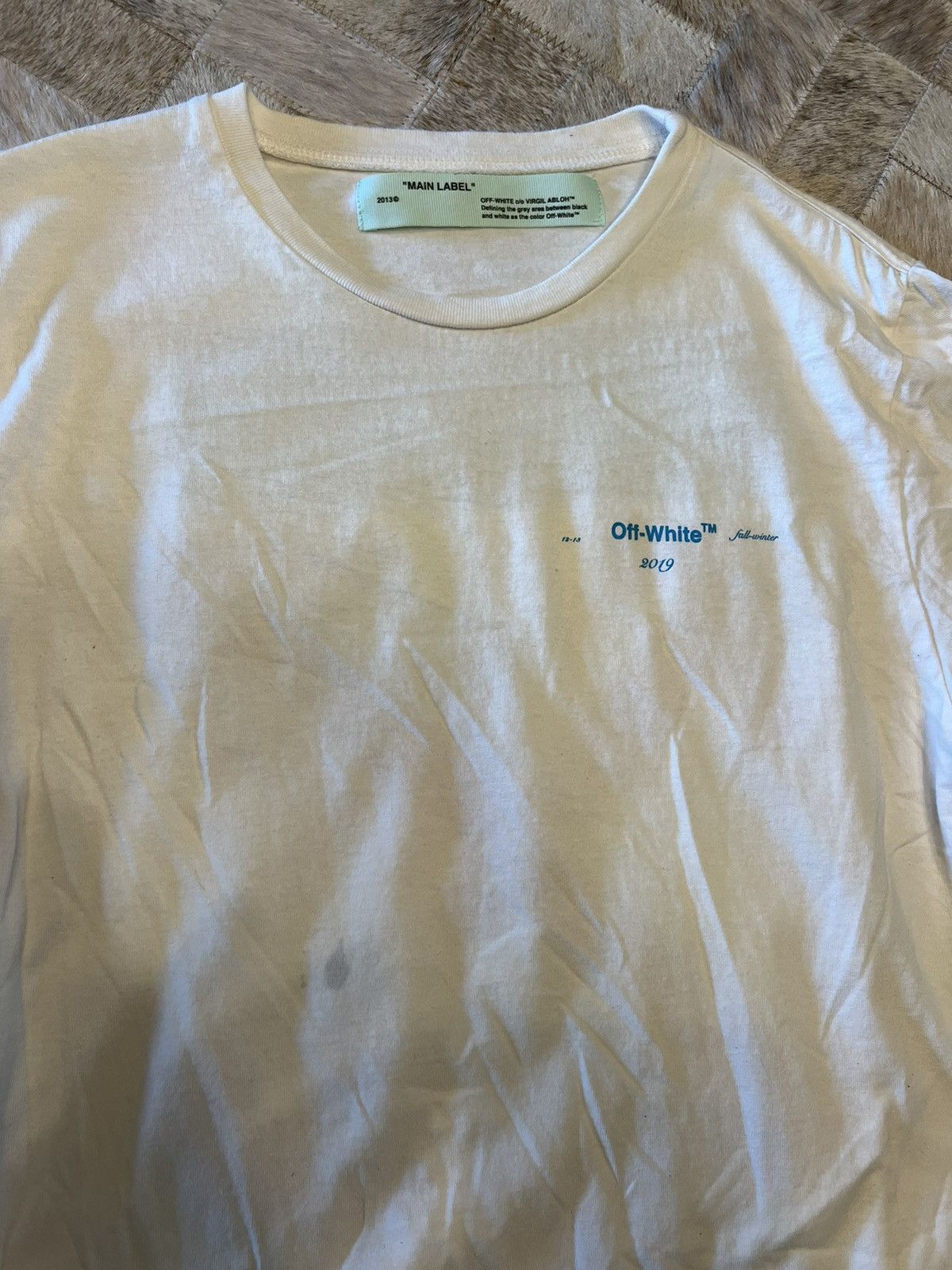 Off-White Off-White™ fall-winter 2019 tee Size US S / EU 44-46 / 1 - 2 Thumbnail