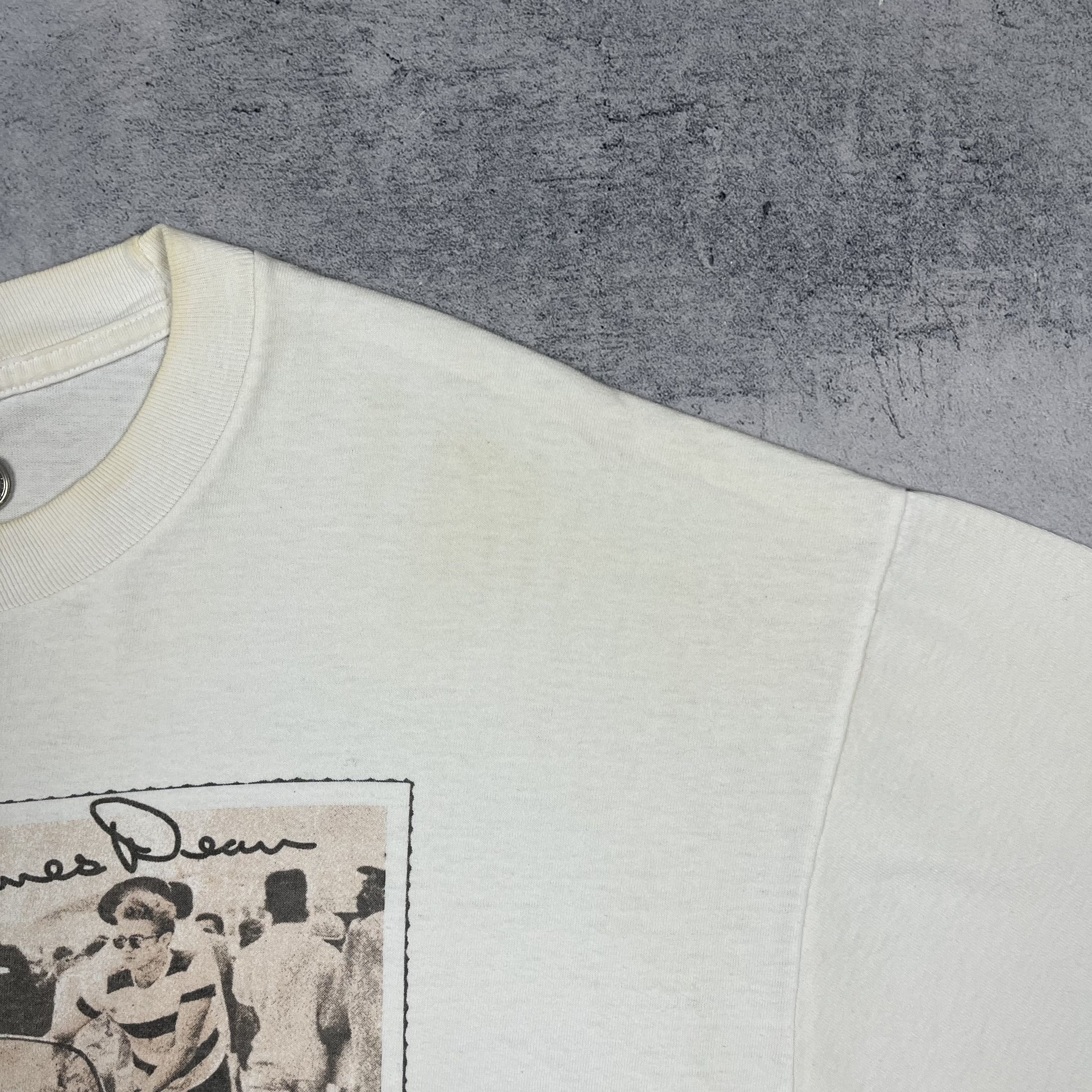 Vintage Vintage James Dean Movie Actor T Shirt 1999 Size US XL / EU 56 / 4 - 15 Thumbnail