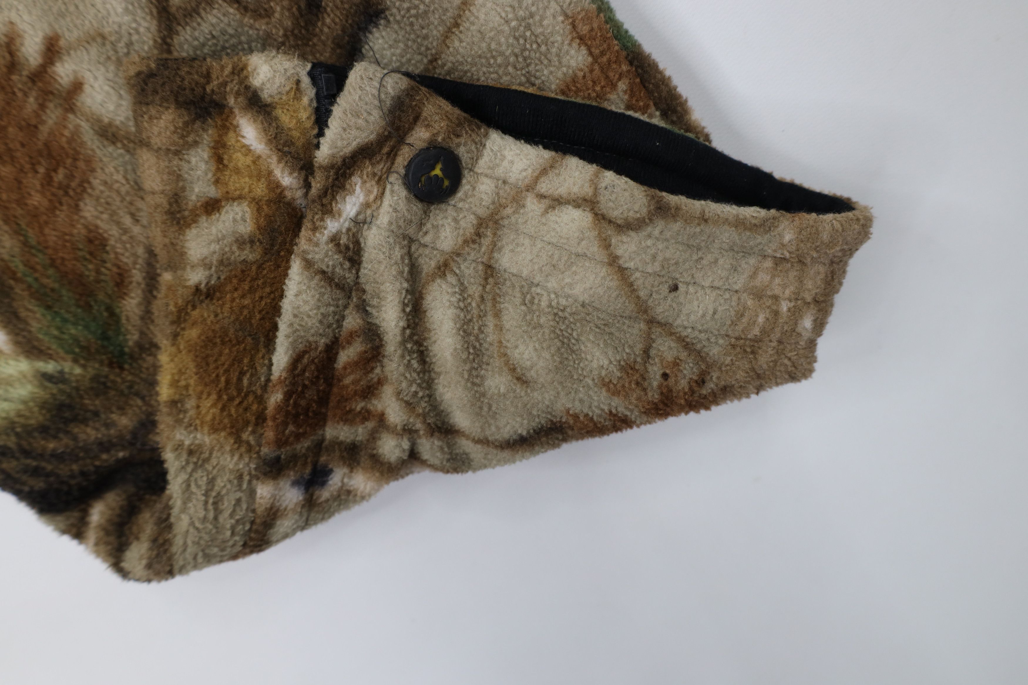 Vintage Vintage Scentblocker Camouflage Fleece Wide Leg Cargo Pants Size US 36 / EU 52 - 11 Thumbnail