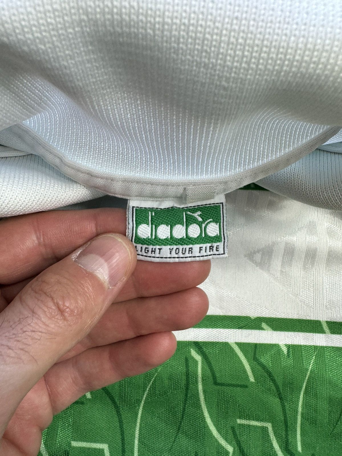 Diadora × Vintage Match Worn Vintage 90s 1995-1996 Rapid Wien Vienna Size US S / EU 44-46 / 1 - 5 Thumbnail