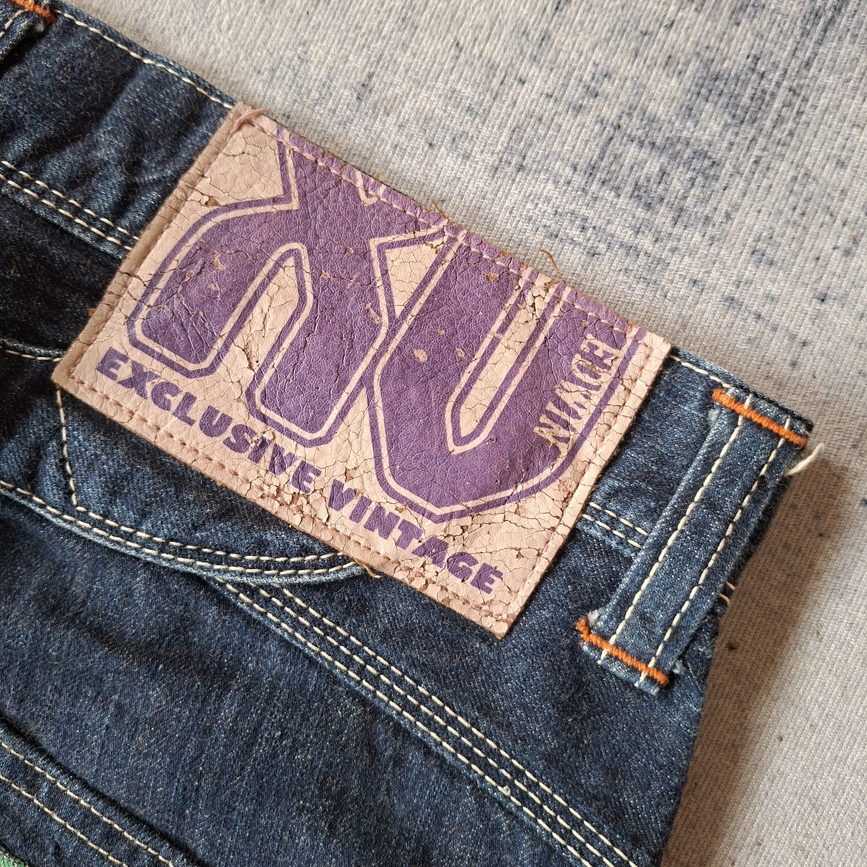 Edwin 💥 Edwin XV buckle back indigo 3q denim jeans Size US 32 / EU 48 - 5 Thumbnail