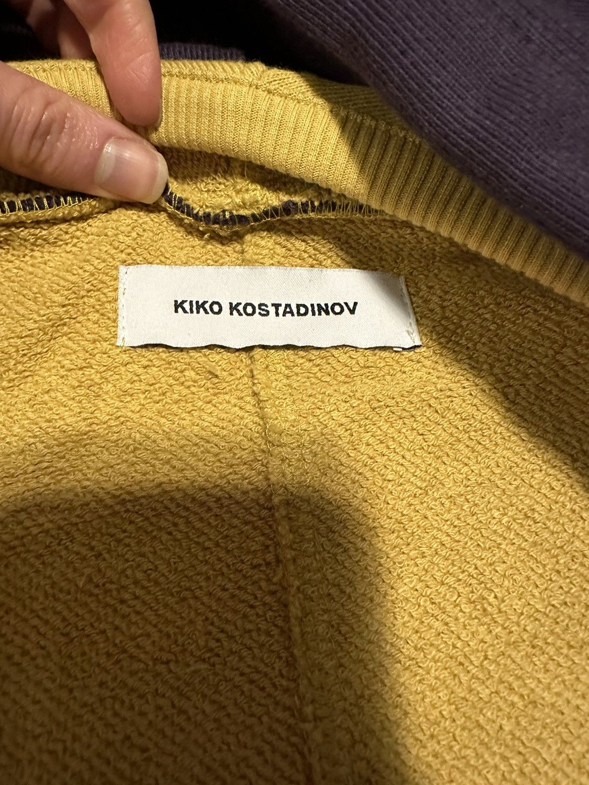 Kiko Kostadinov Sharif Farrag Ant Fleece Hooded Jacket Sunflower Size US M / EU 48-50 / 2 - 13 Thumbnail