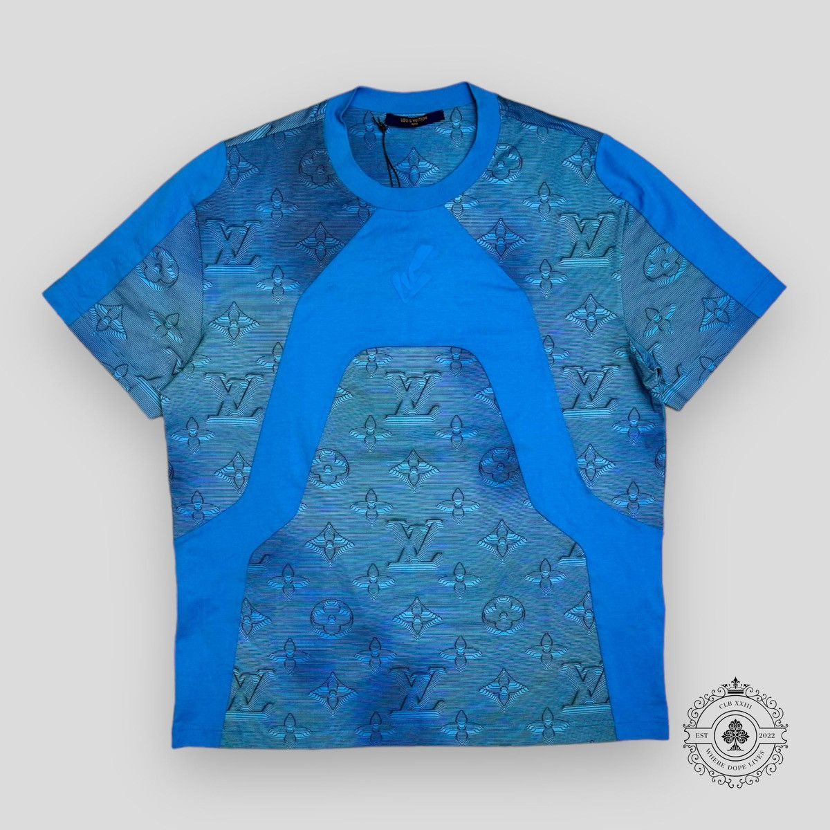 Louis Vuitton Men's 2054 Intarsia Printed T-Shirt