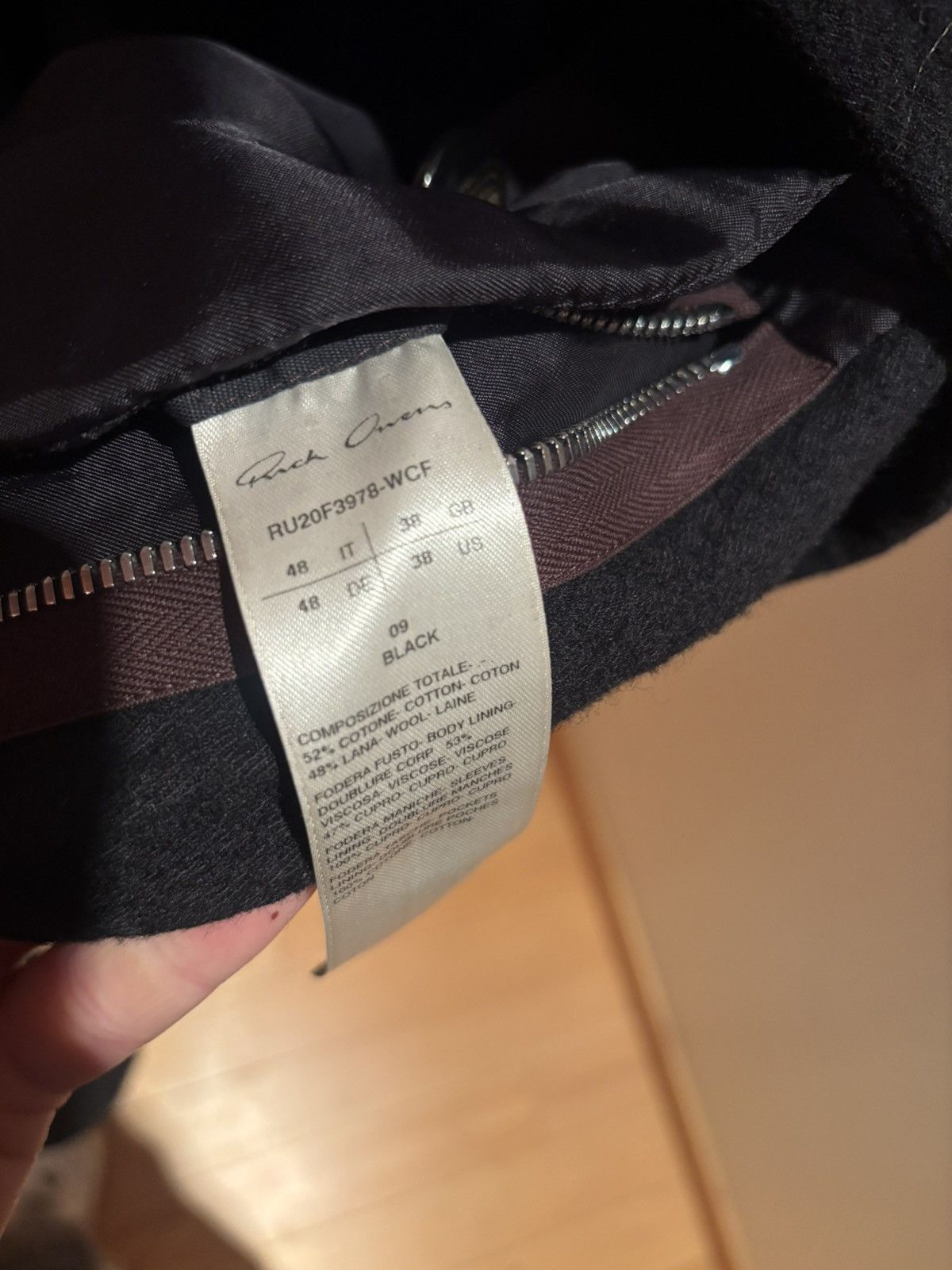 Rick Owens Rick Owens drella coat FW//20 performa Size US M / EU 48-50 / 2 - 6 Thumbnail