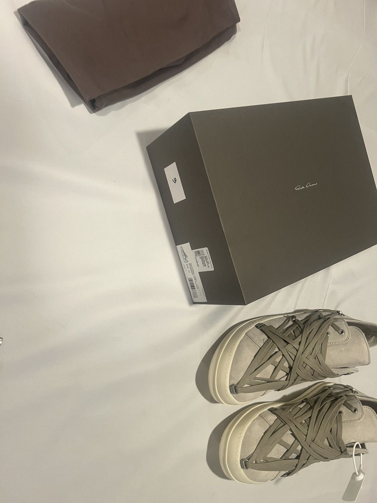 Rick Owens Rick Owens low-top sneakers. 44/11. Size US 11 / EU 44 - 1 Thumbnail