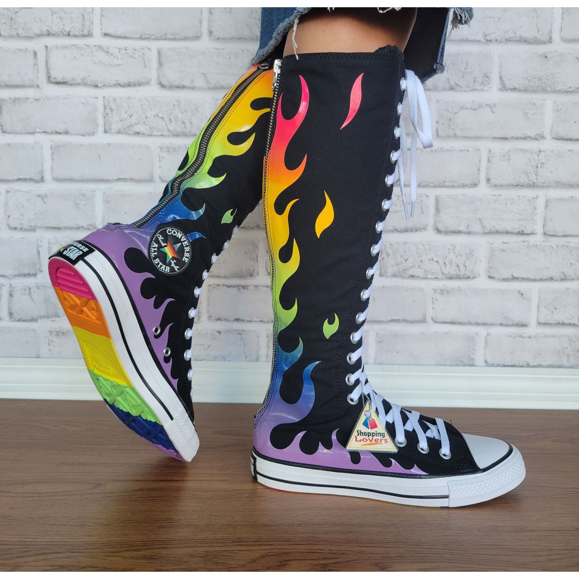 ⭐Converse Chuck Taylor All Star XXHi Pride Sz 5 Mens Shoes S