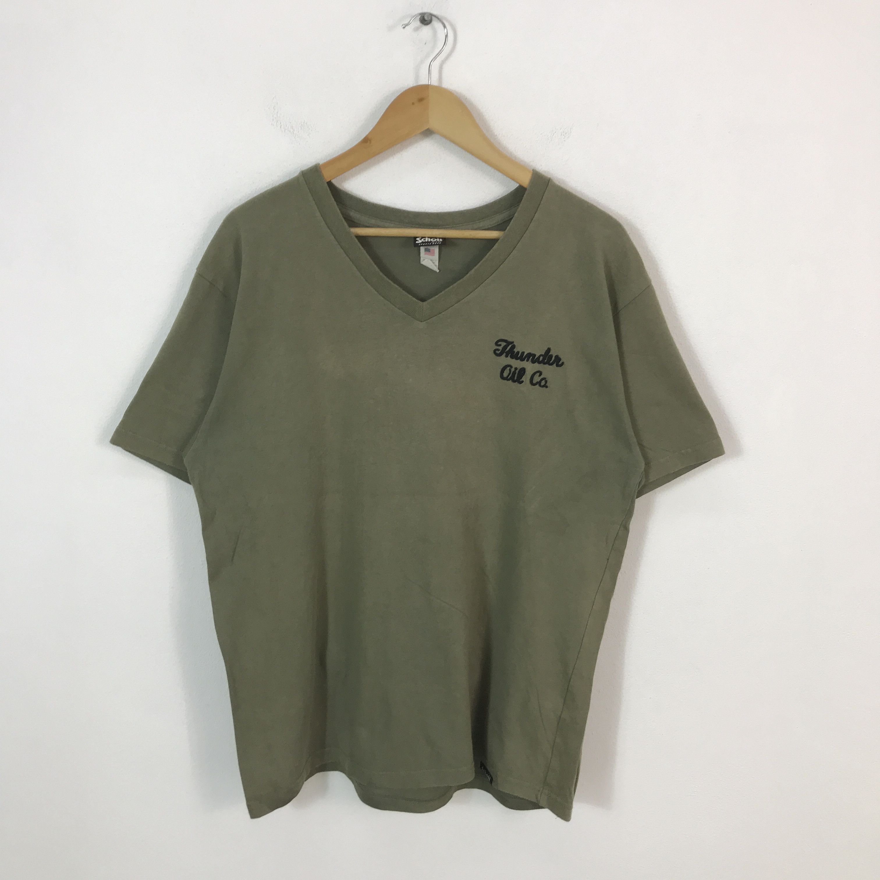 Schott schott v-neck tshirts Size US XL / EU 56 / 4 - 2 Thumbnail