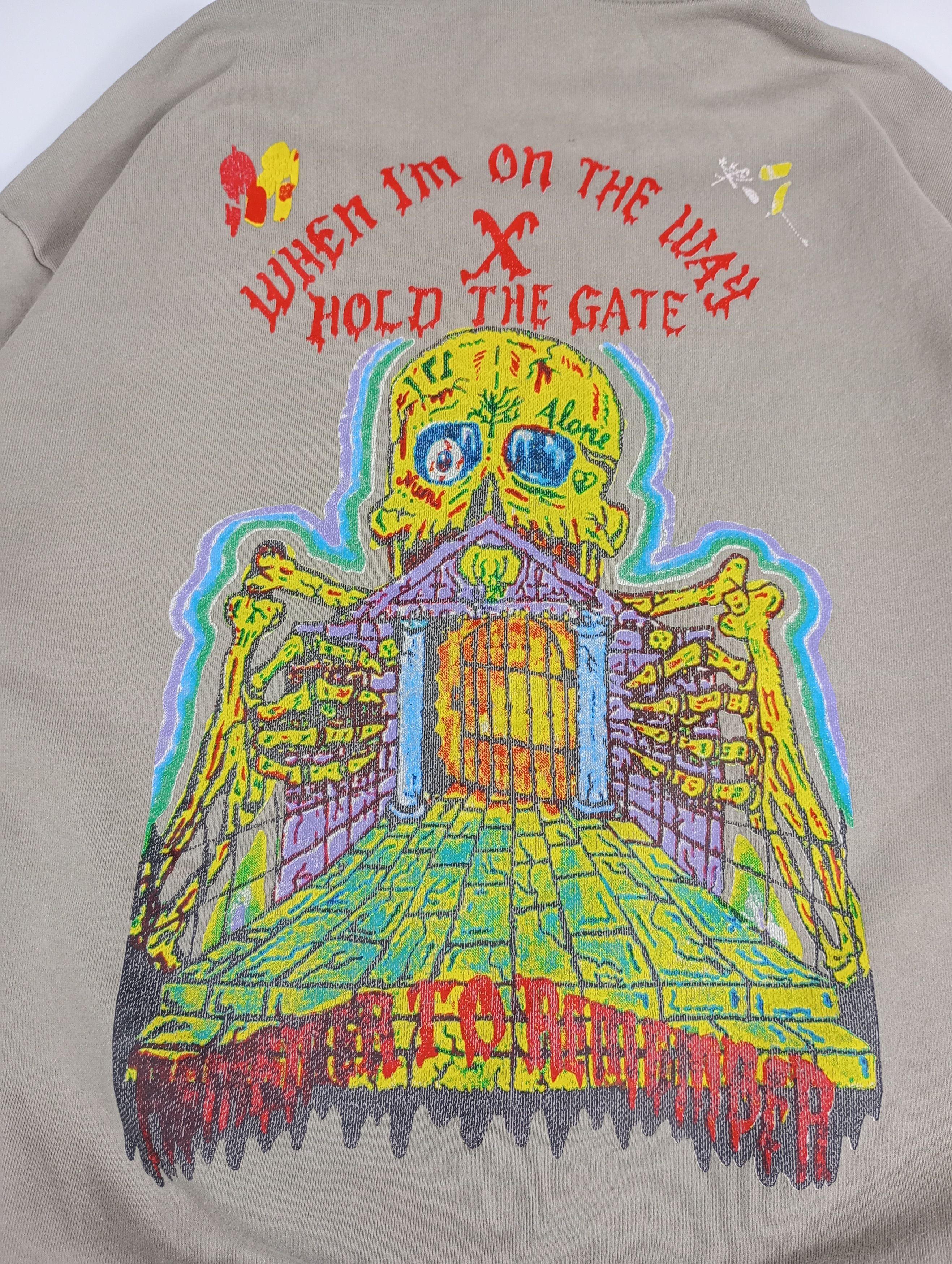 Band Tees × Rap Tees Drill hoodie with big print Size US L / EU 52-54 / 3 - 4 Thumbnail