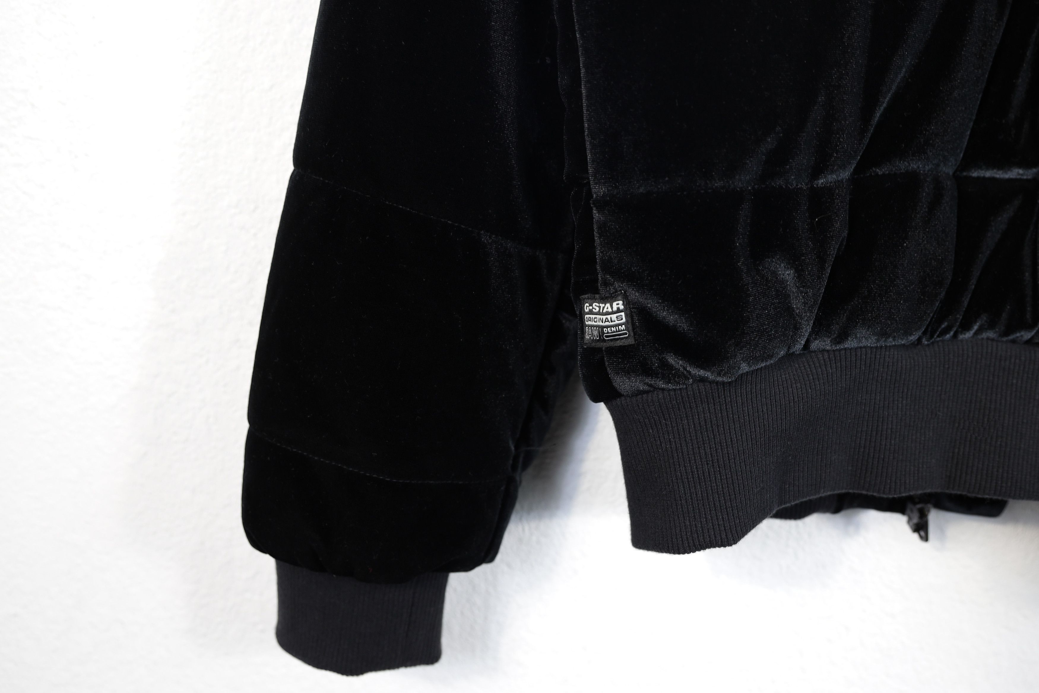 G-Star G-Star Raw Sport Logo Black Velour Bomber Jacket M size Y2K Size US M / EU 48-50 / 2 - 14 Thumbnail