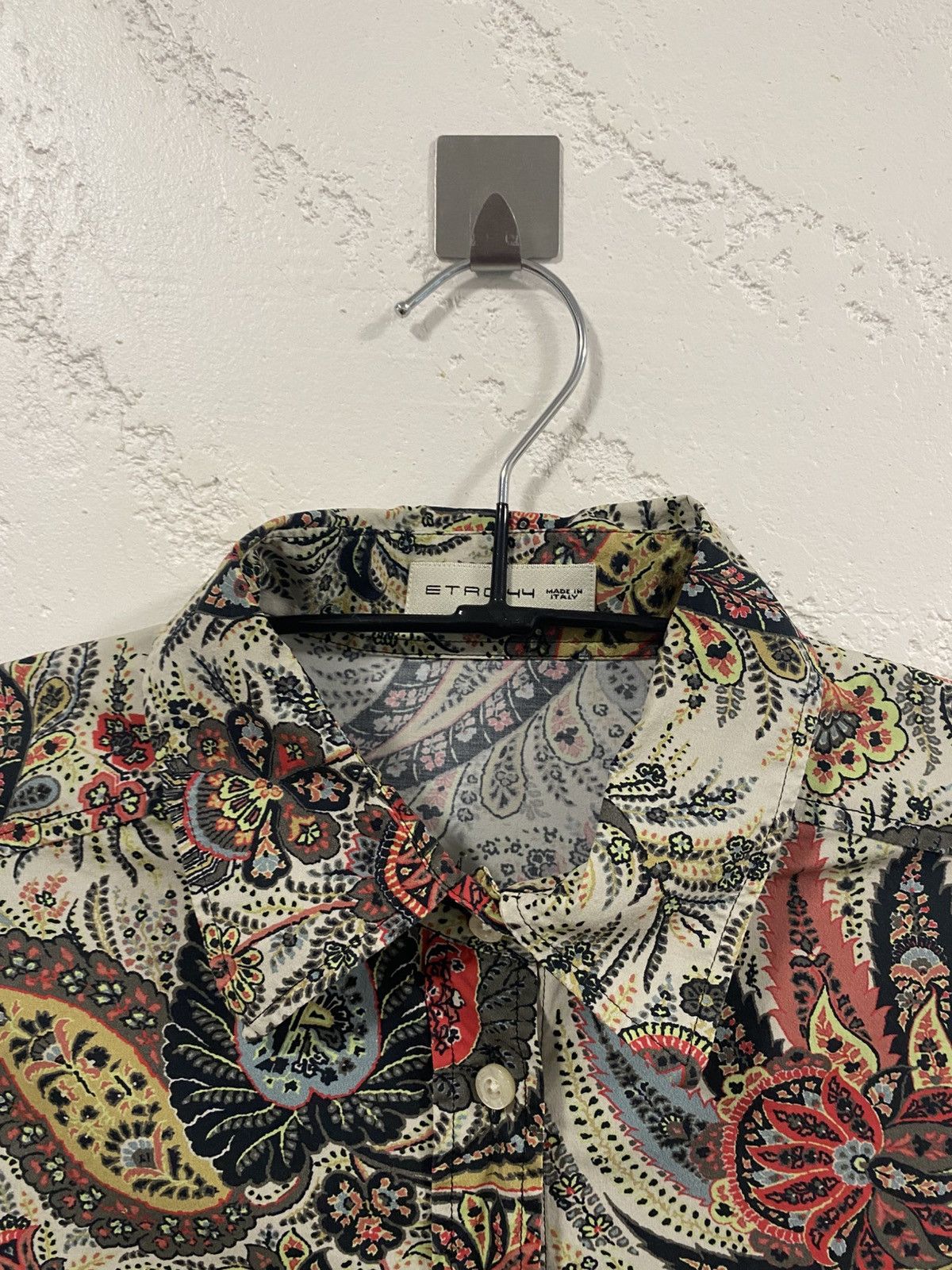 Etro Etro Paisley Print Luxury Button Shirt Size: 44 Size M / US 6-8 / IT 42-44 - 2 Thumbnail
