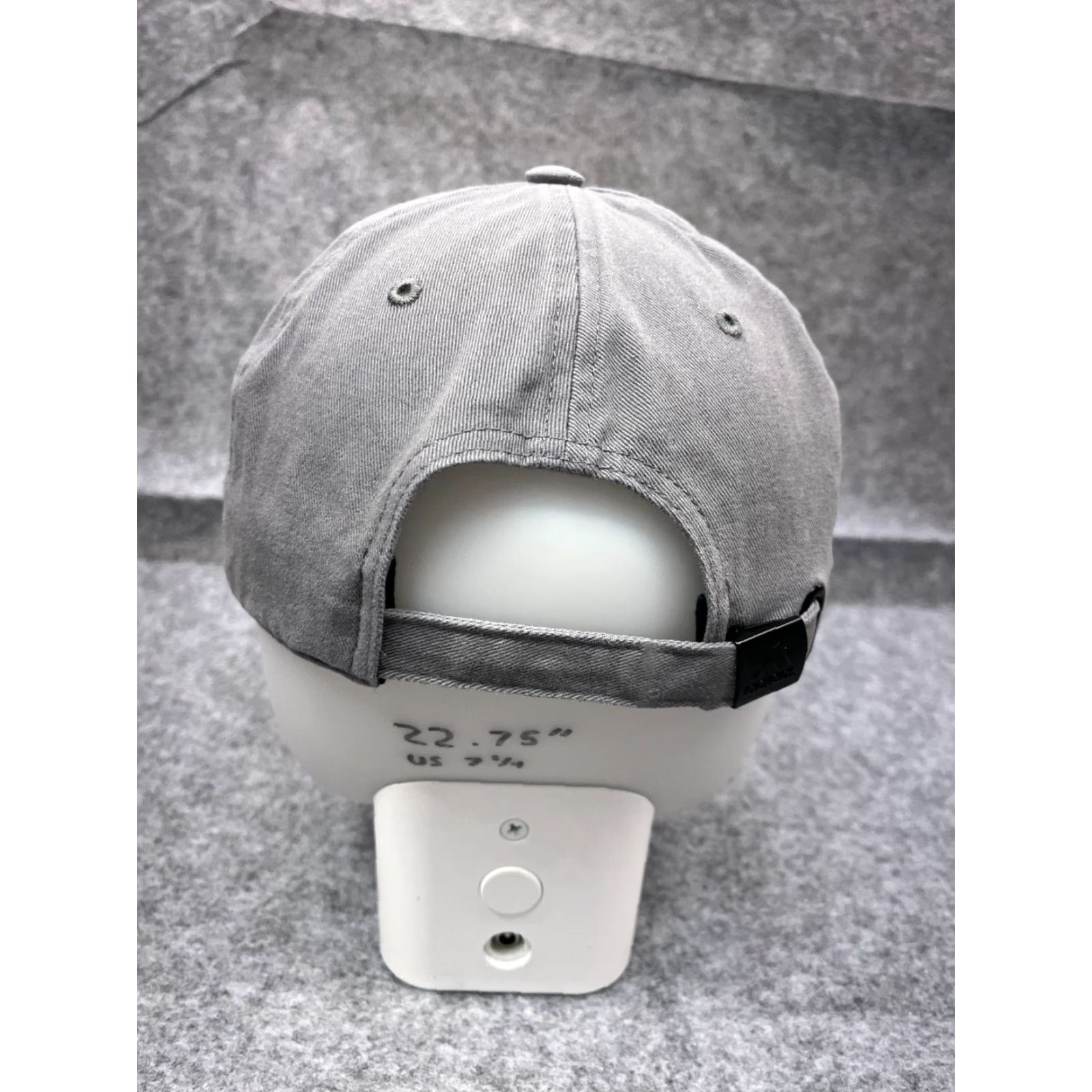 Adidas adidas Baseball Hat Cap Adjustable One Size Men Gray 100% Cotton Twill Lee Football Size ONE SIZE - 6 Thumbnail