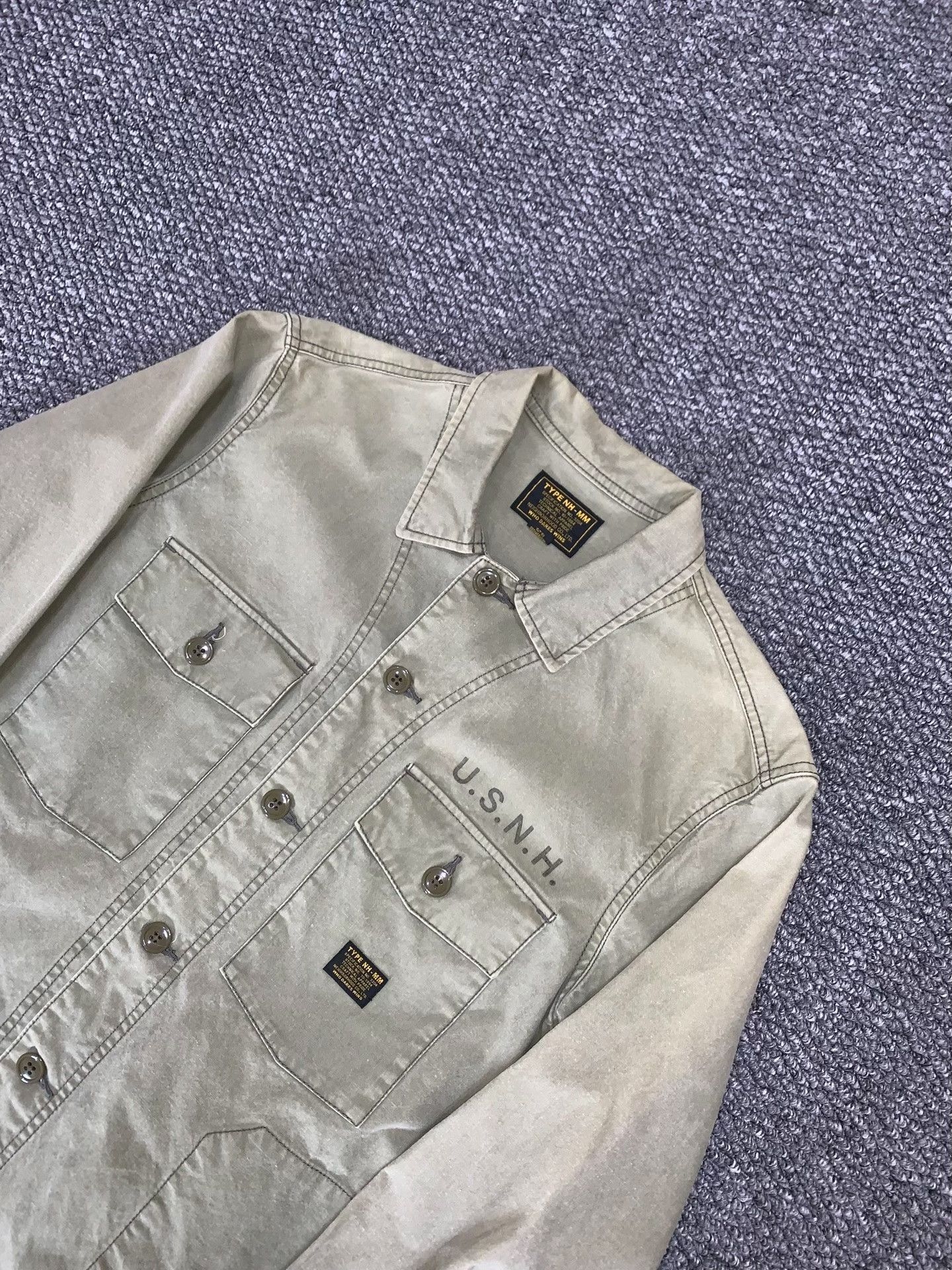 Neighborhood NEIGHBORHOOD MIL-BDU C-SHIRT LS Shirt Jacket Size US L / EU 52-54 / 3 - 3 Thumbnail