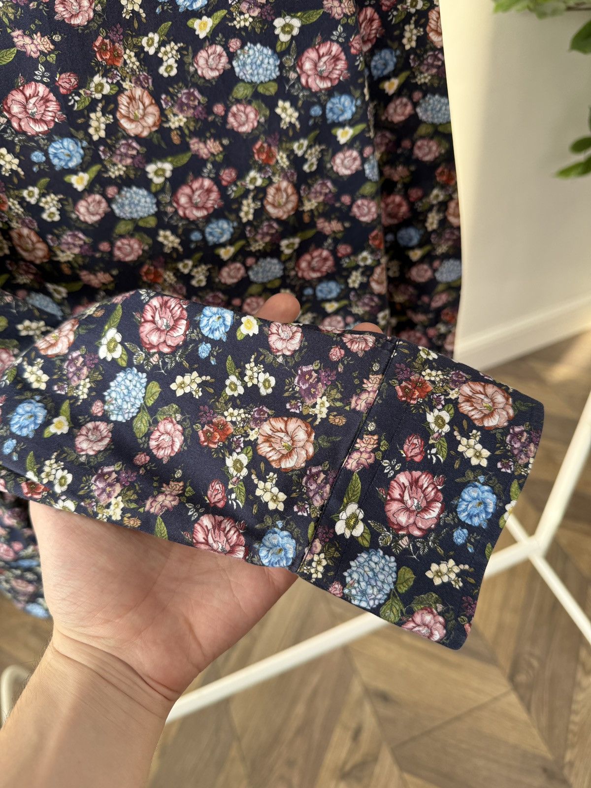 Eton Vintage ETON Floral All Over Print Button up shirt Size US M / EU 48-50 / 2 - 6 Thumbnail