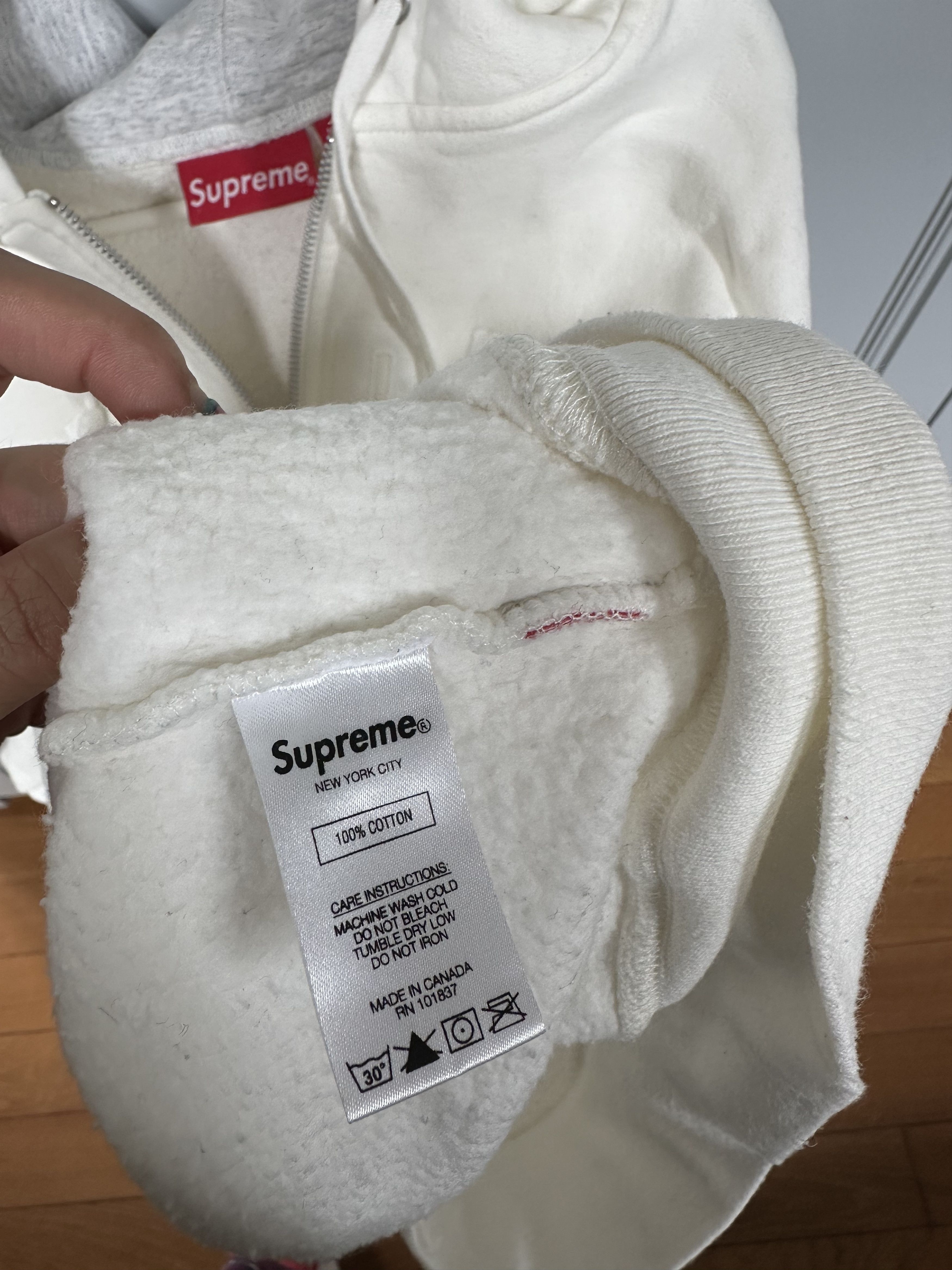 Supreme Supreme ss18 Jet Sleeve Zip Up Hooded Sweatshirt Size US M / EU 48-50 / 2 - 8 Thumbnail