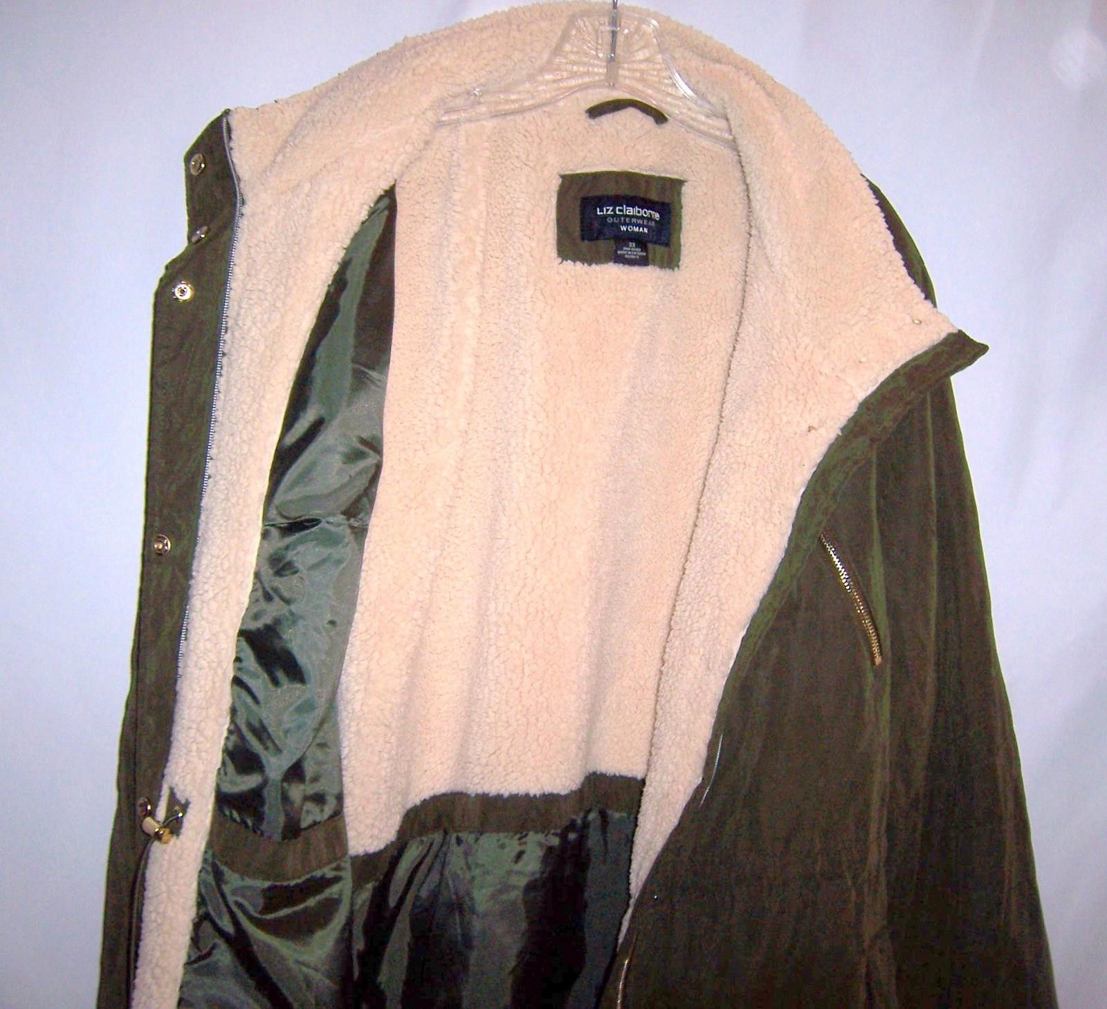 Liz Claiborne Liz Claiborne Outerwear Women's 2x Olive Green Coat Size XXL / US 16-18 / IT 52-54 - 5 Thumbnail