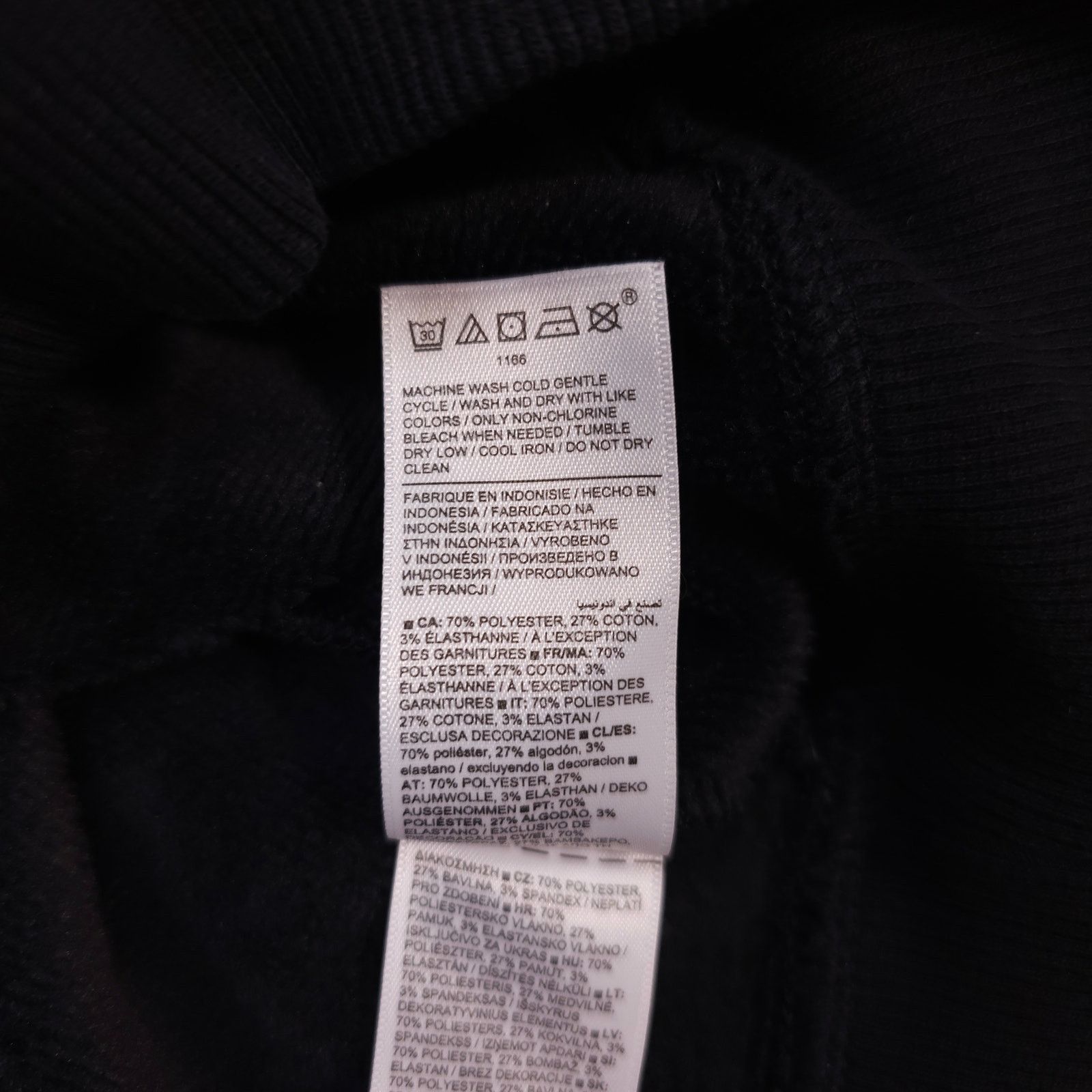 Athleta Athleta Cozy Karma Hooded Sweatshirt Black Sz Extra Small Size XS / US 0-2 / IT 36-38 - 9 Thumbnail
