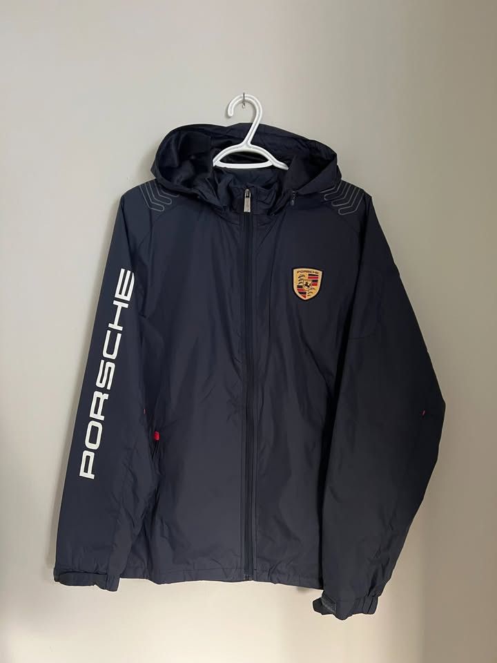 Porsche Design Porsche Embroidered Windbreaker Jacket Size US XL / EU 56 / 4 - 1 Thumbnail