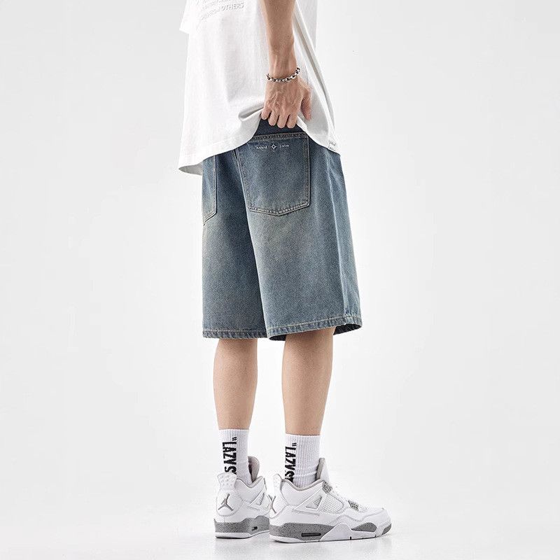 Japanese Brand Japanese style retro casual versatile denim shorts Size US 32 / EU 48 - 4 Thumbnail