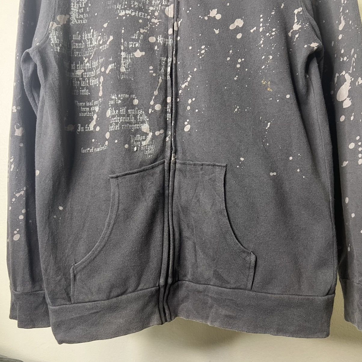 Japanese Brand NEO STANCE PUNK BUCKLE HOODIE ZIPER SWEATSHIRT Size US M / EU 48-50 / 2 - 6 Thumbnail