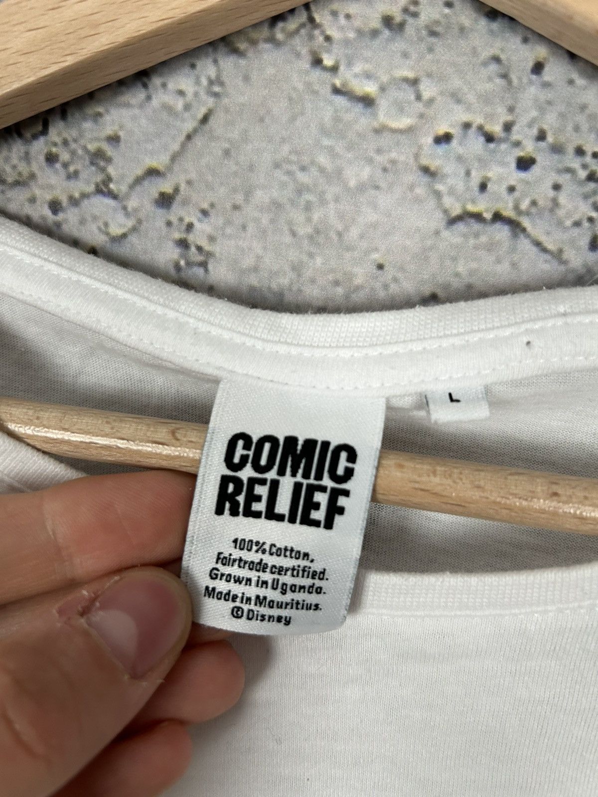Mickey Mouse × Vintage Comic Relief Mickey Mouse Graphic Tee Cartoon Vintage Size US L / EU 52-54 / 3 - 4 Thumbnail
