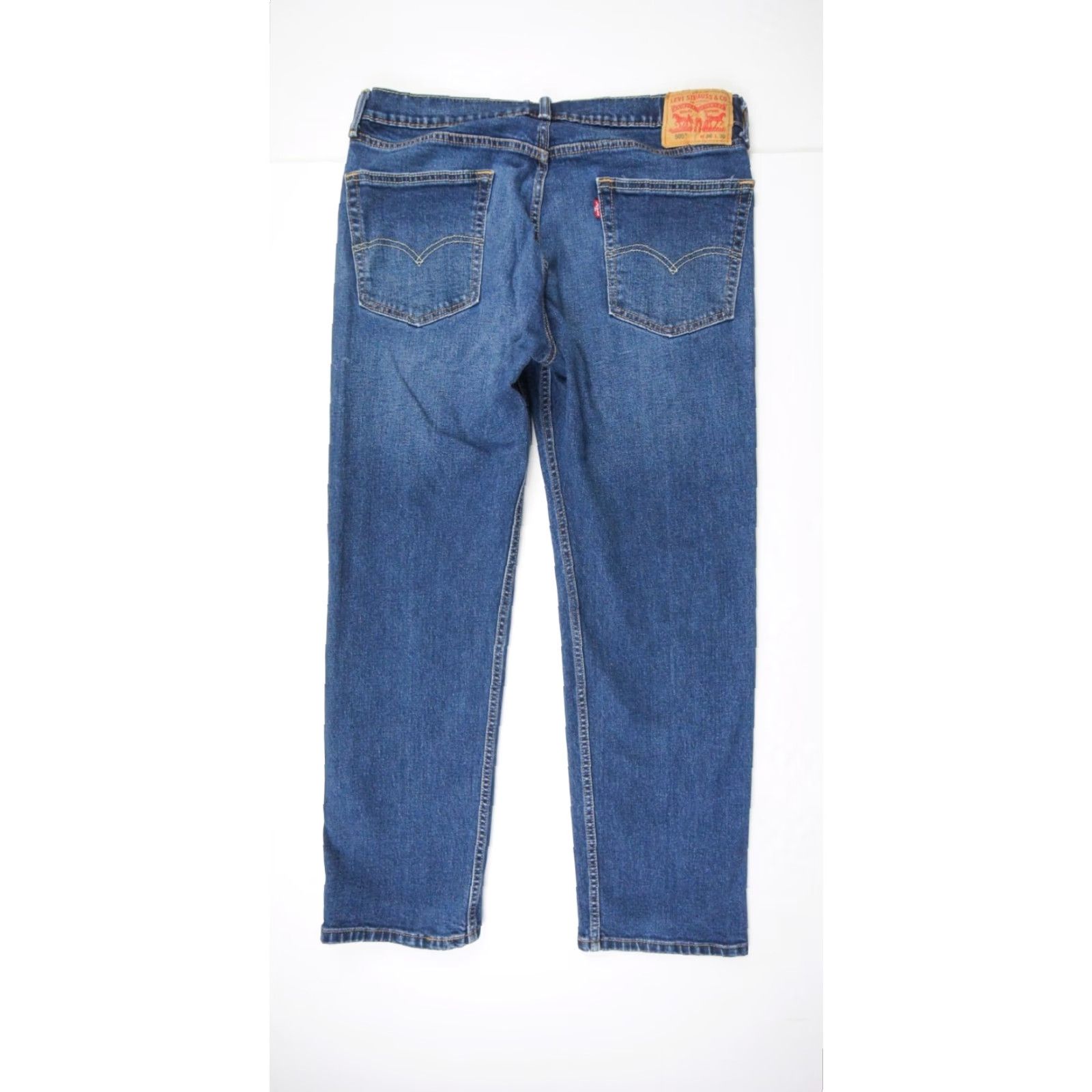 Levi's Levi's 505 Jeans Men's Casual Blue Denim 36x30 Straight Fit Regular Size US 36 / EU 52 - 6 Thumbnail
