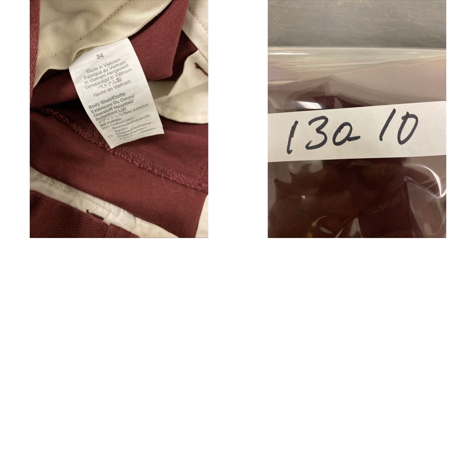 J.Crew J.CREW Shorts Men 34 Maroon Flat Front 8in Inseam Belted Chino Classic Mens Size US 34 / EU 50 - 8 Thumbnail