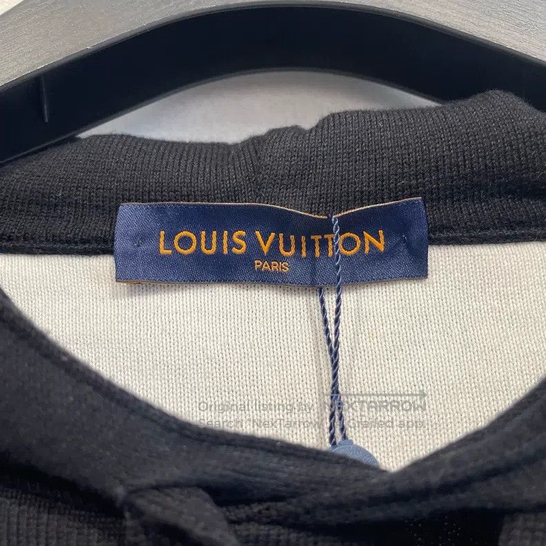 Louis Vuitton Louis Vuitton Gradient logo full print hooded sweatshirt Size US XL / EU 56 / 4 - 3 Thumbnail