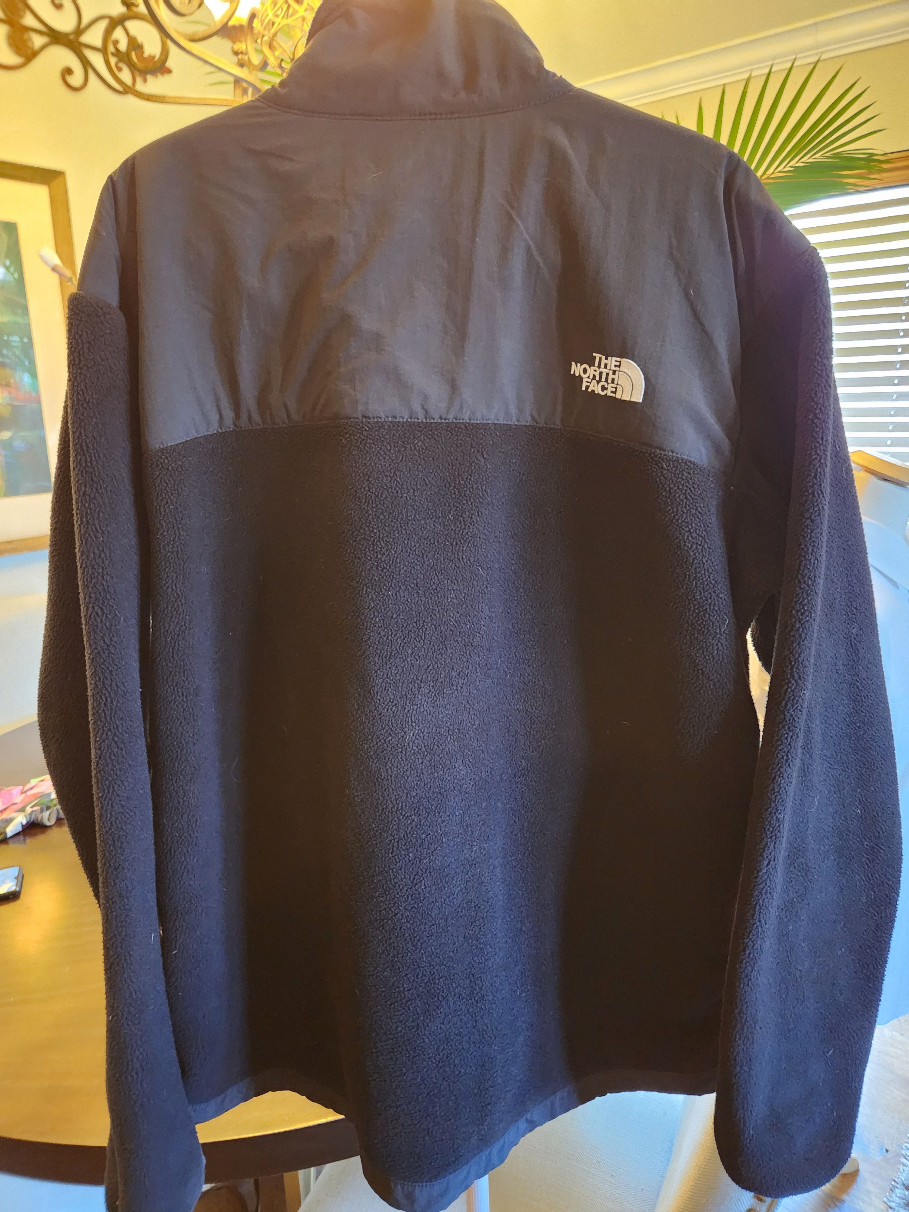 The North Face Zip Front Black Fleece Men's Jacket Size US XL / EU 56 / 4 - 2 Thumbnail