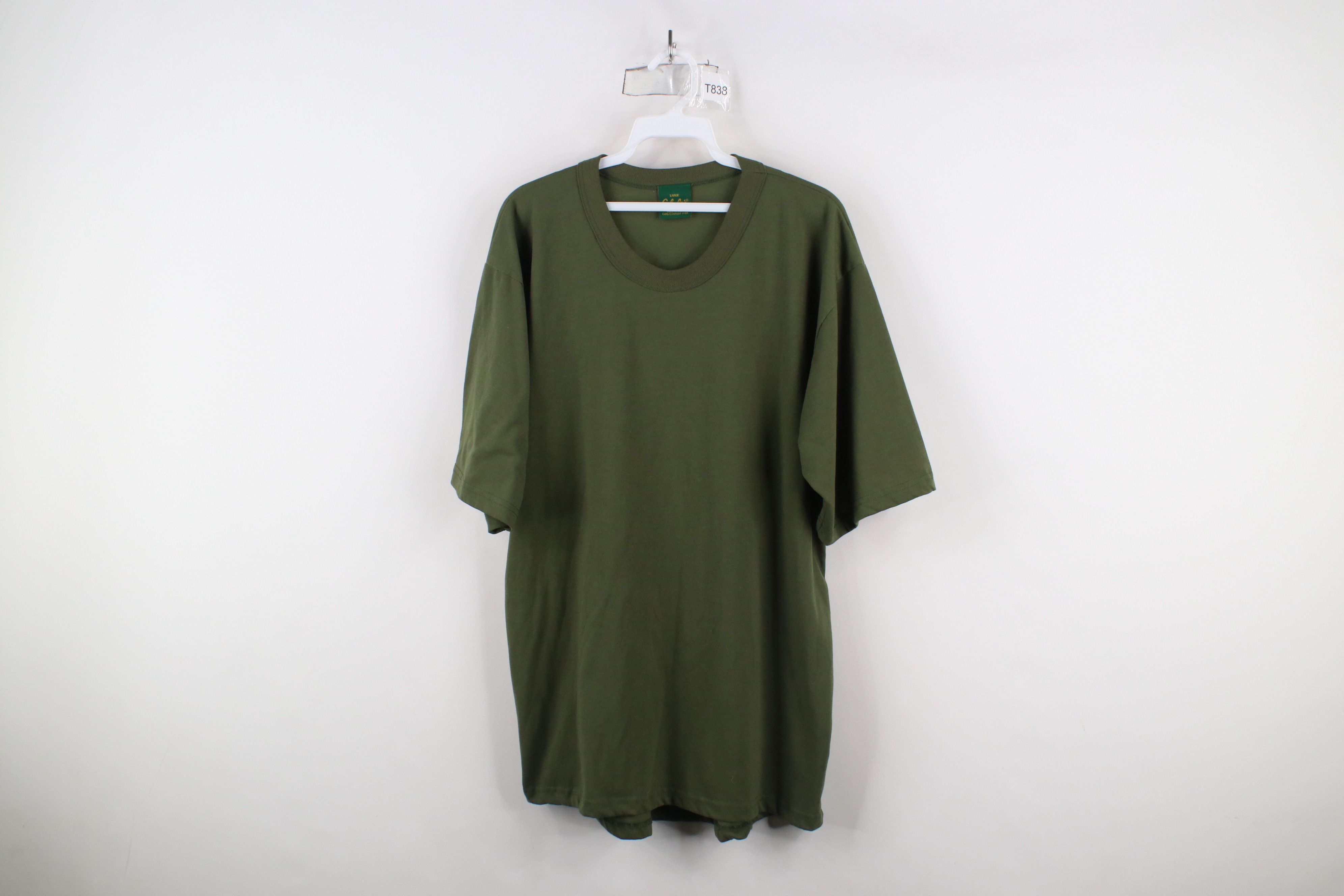 Cabelas × Vintage Vintage 90s Cabelas Tech Short Sleeve T-Shirt Green USA Size US L / EU 52-54 / 3 - 1 Thumbnail