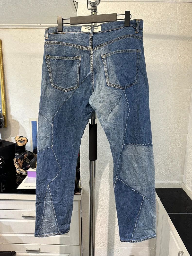 Yohji Yamamoto yohji yamamoto size 4 Deconstructing geometric slim jeans Size US 30 / EU 46 - 4 Thumbnail
