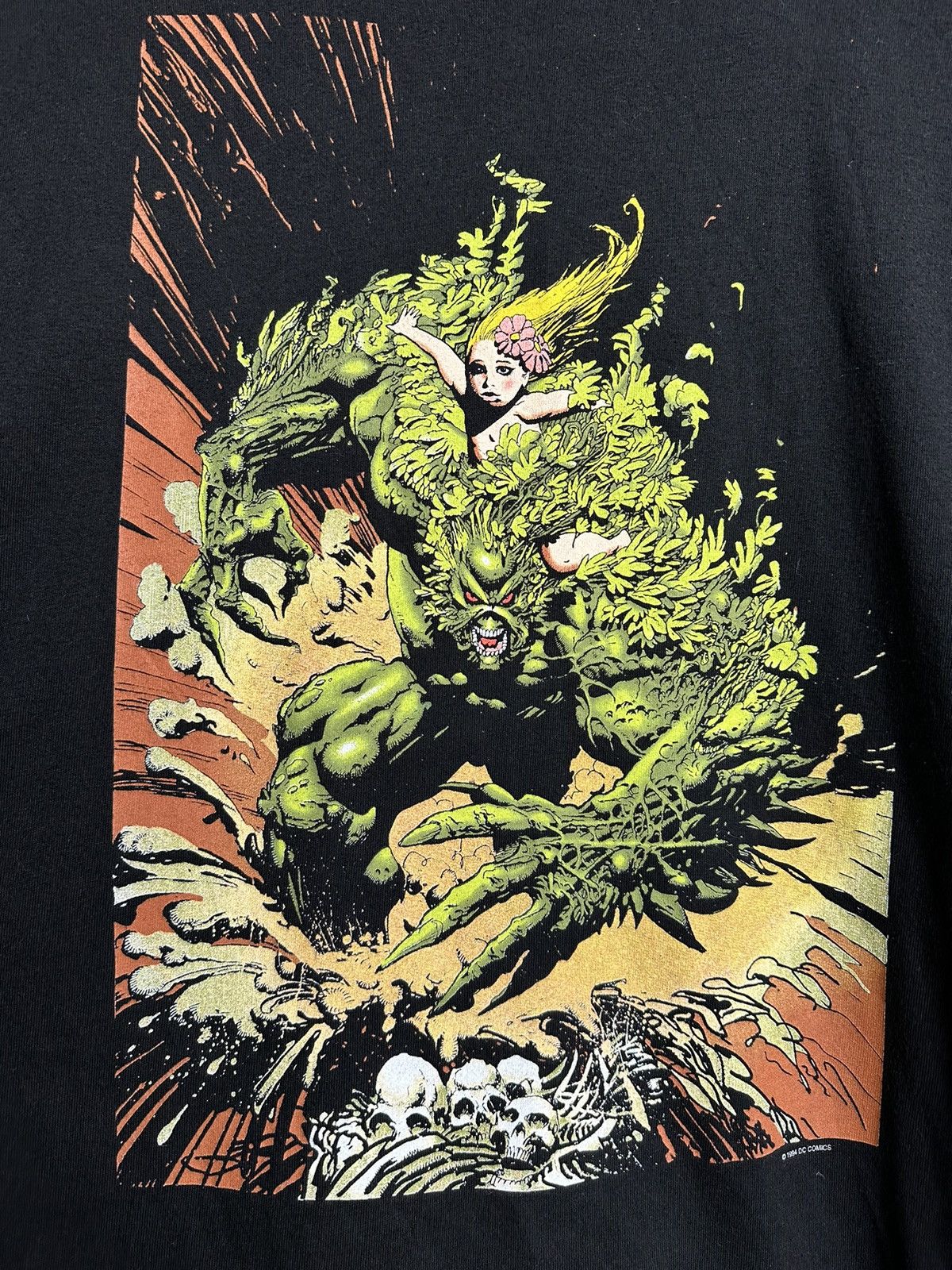 Hanes Vintage 1994 Swamp Thing DC Comics Graphitti T-shirt Size XL Size US XL / EU 56 / 4 - 4 Thumbnail