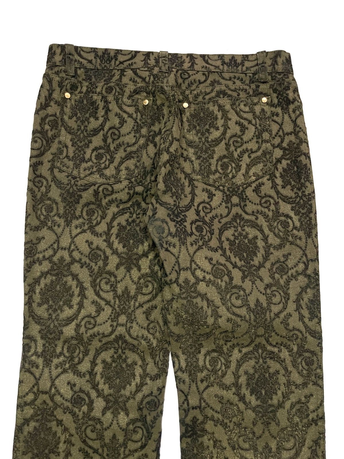 Just Cavalli Roberto Cavalli Pattern Pants Size 32" / US 10 / IT 46 - 8 Thumbnail