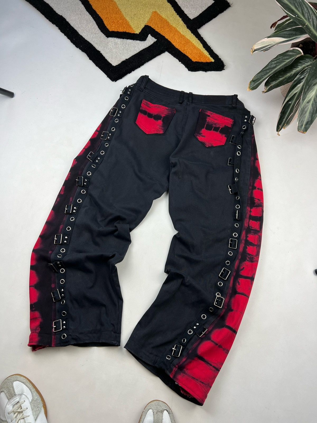 JNCO × Triple 5 Soul × Vintage Vintage 90s Y2K Baggy Rave Style Pants jeans Size US 30 / EU 46 - 18 Thumbnail