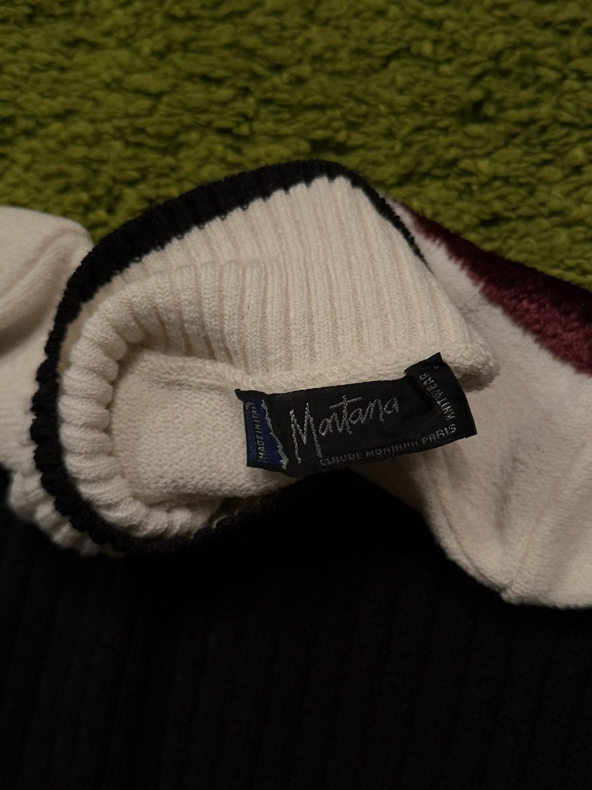 Claude Montana × Vintage Claude Montana 1980s archive avant garde ribbed sweater Size M / US 6-8 / IT 42-44 - 5 Thumbnail