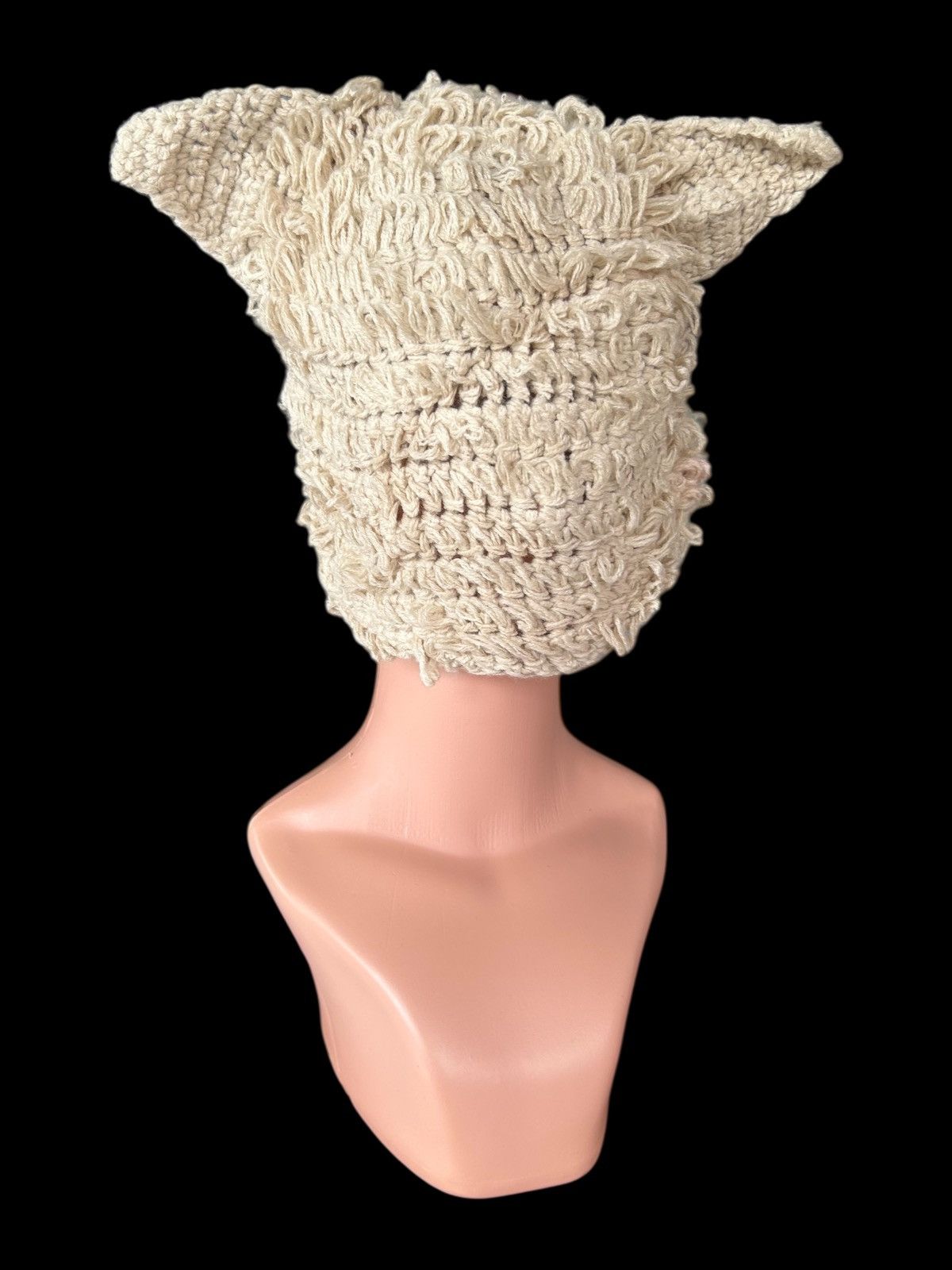 Kapital Bunny horn Devil Crochet Knitted Handmade Beanie Hats Size ONE SIZE - 1 Thumbnail