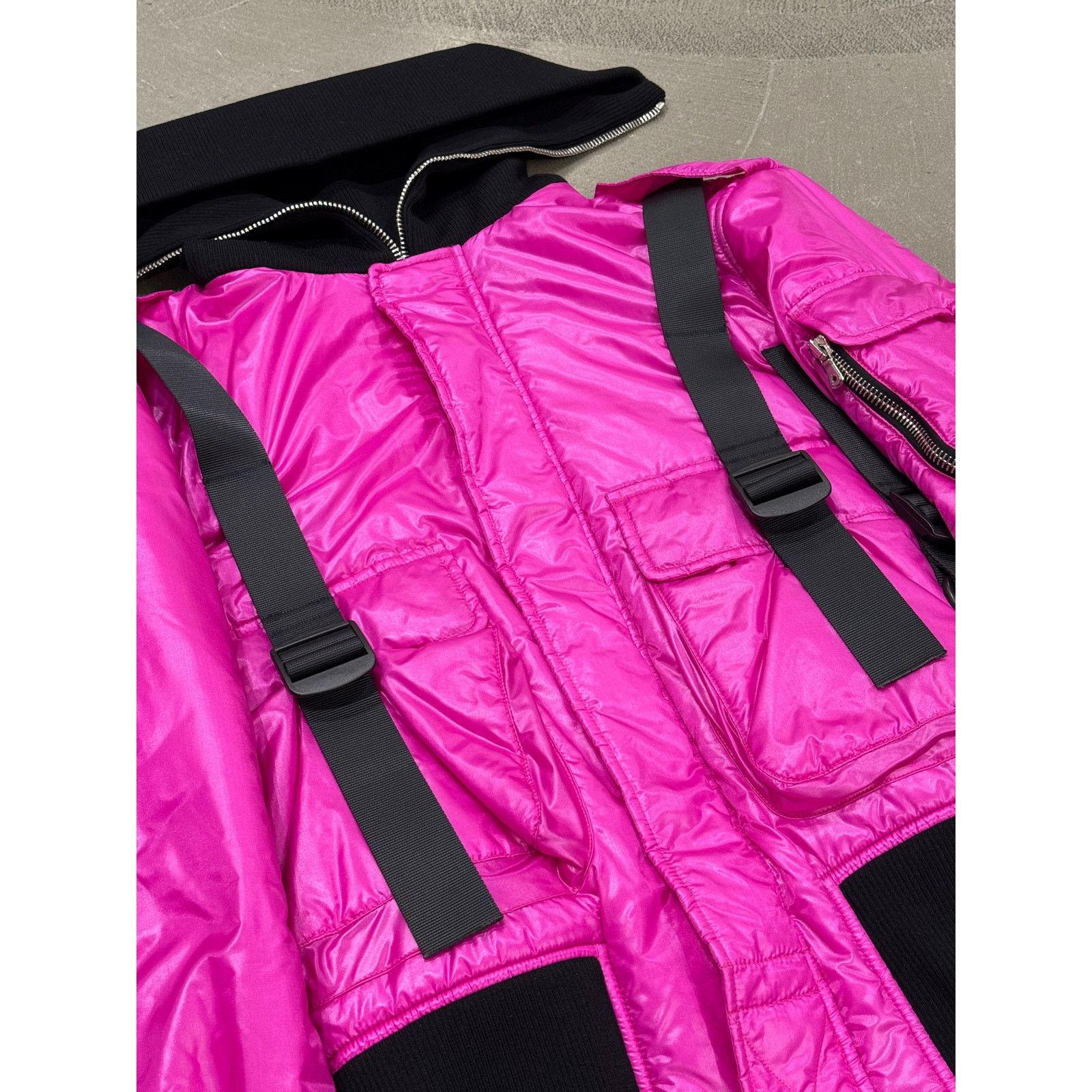 Dolce & Gabbana A/W2003 DOLCE & GABBANA bondage paracadute aviatore jacket Size US M / EU 48-50 / 2 - 9 Thumbnail