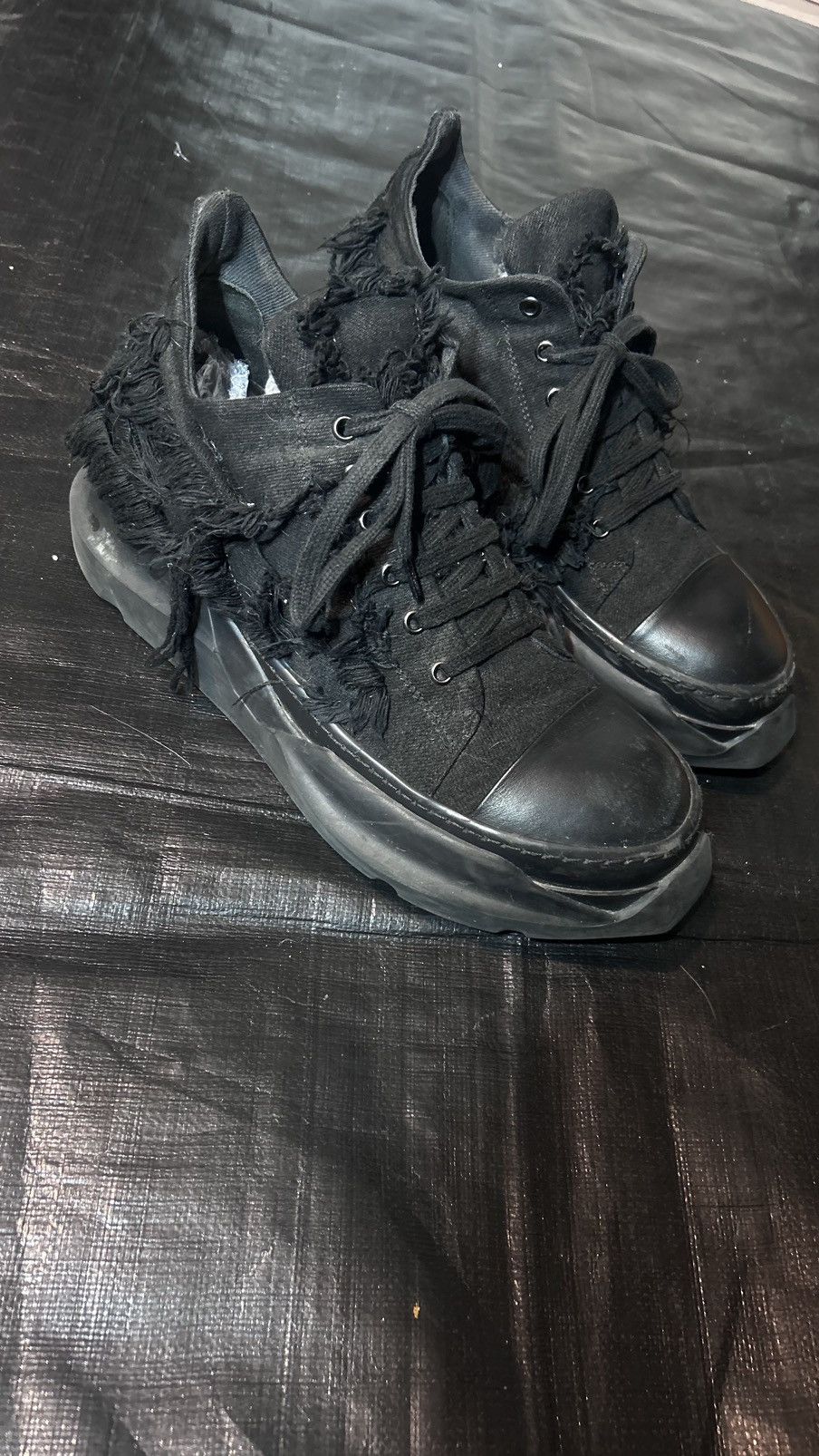 Rick Owens Drkshdw Rick Owens Destroyed Abstract Sole 2021 | Grailed