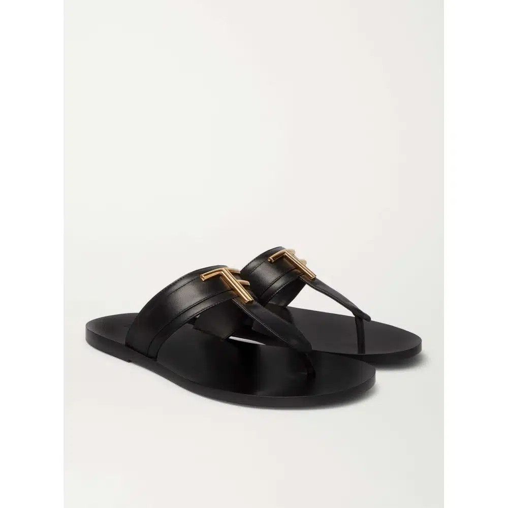 Tom Ford o1loc1c0225 J1382 Brighton Sandals in Black Size US 10 / EU 43 - 3 Thumbnail