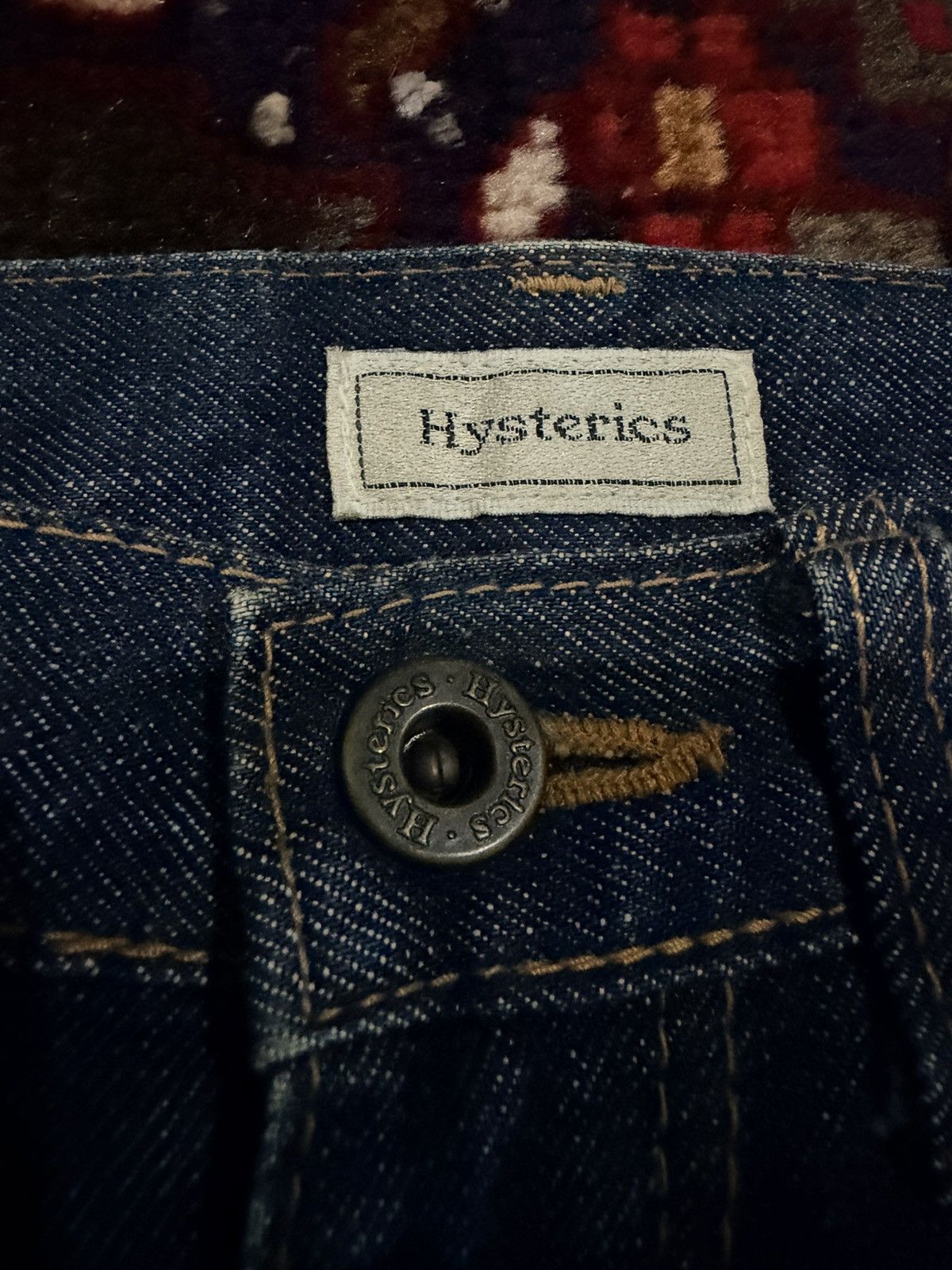 Hysteric Glamour Hysteric Glamour Raiders Straight Leg Raw Denim Size 26" / US 2 / IT 38 - 3 Thumbnail