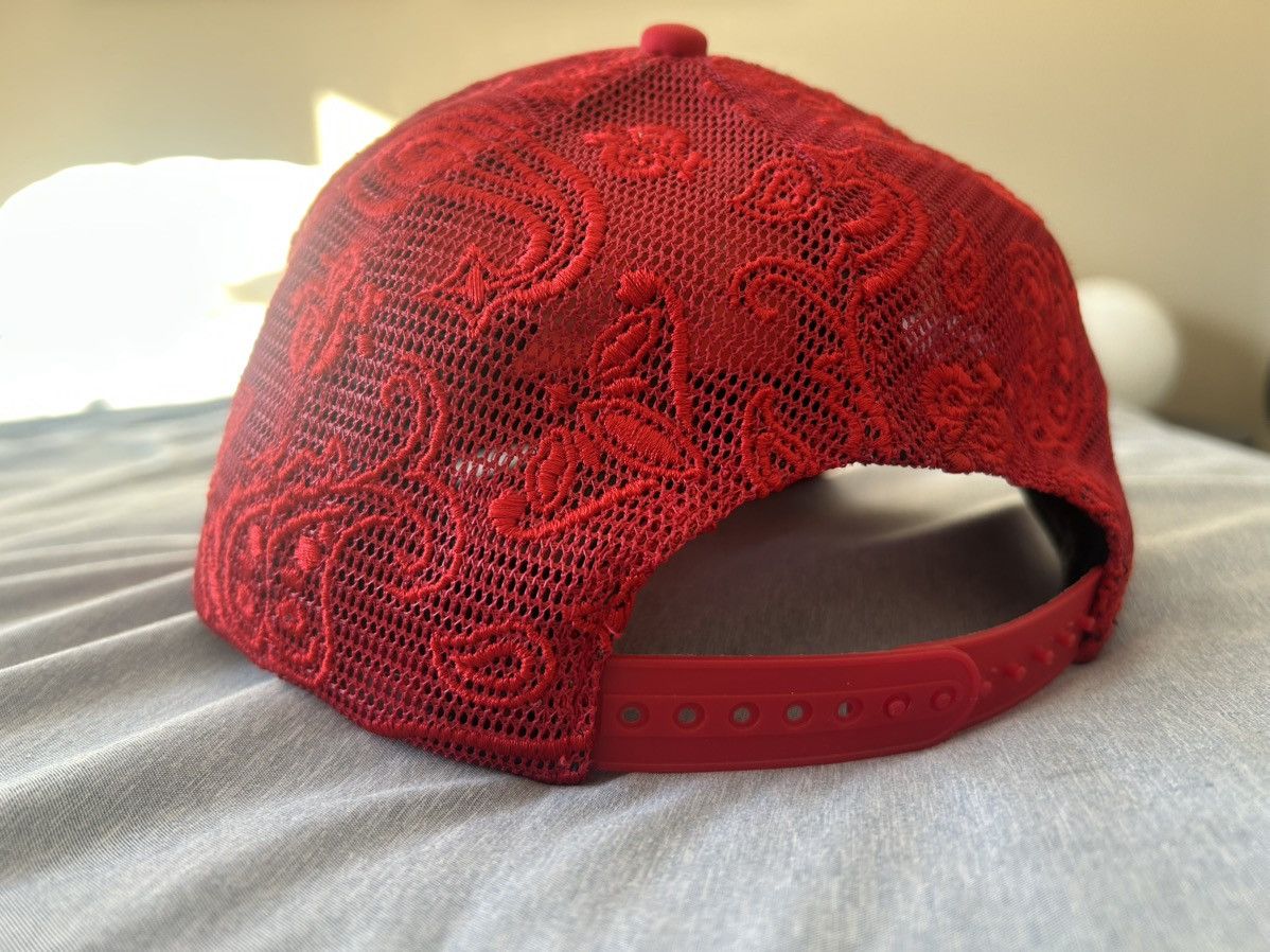 Brigade Brigade Paisley Embroidered Trucker Hat Size ONE SIZE - 3 Thumbnail