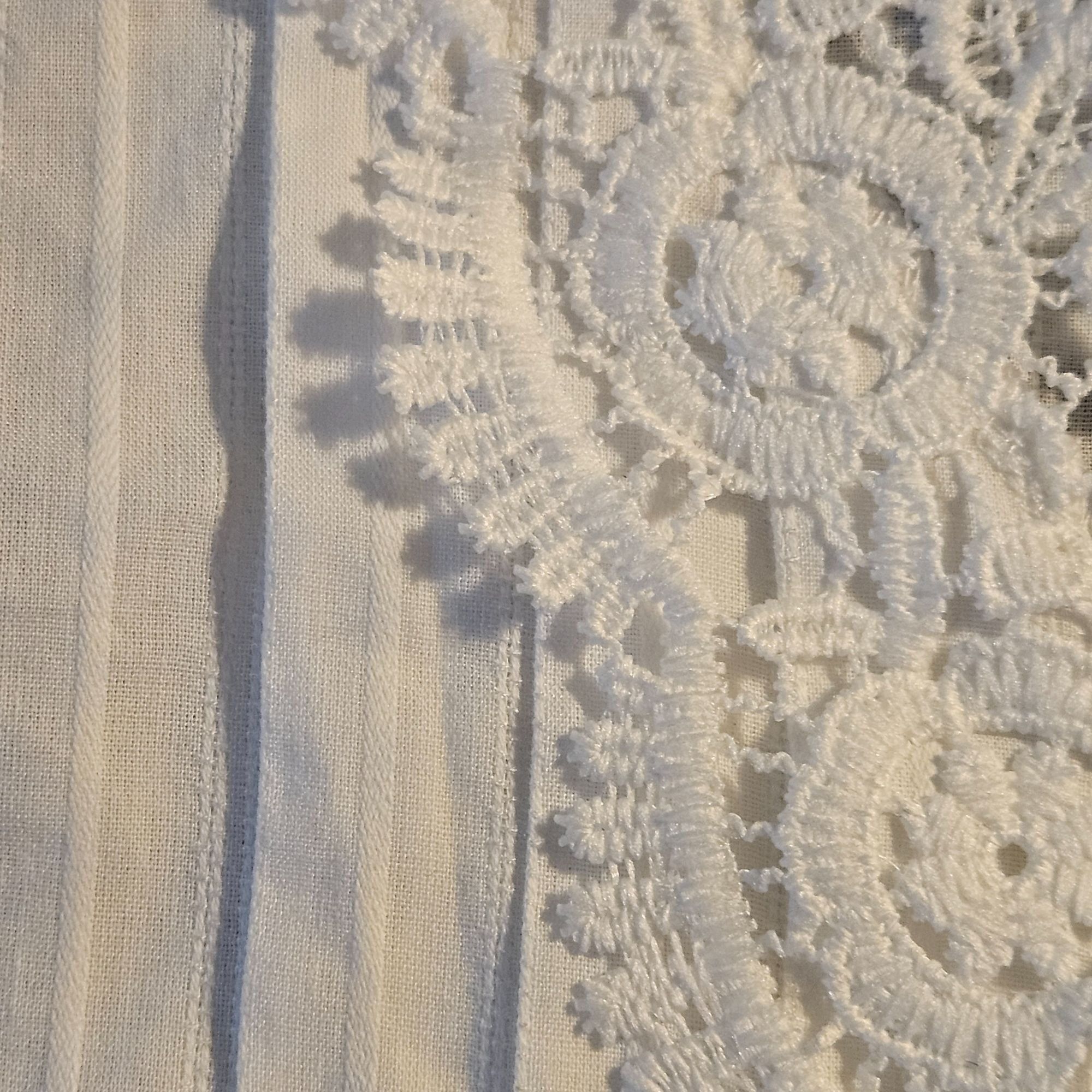 Other Regal White Boho Lace Button Up Blouse Woman’s 4XL Victorian Size 4XL / US 24-26 - 7 Thumbnail