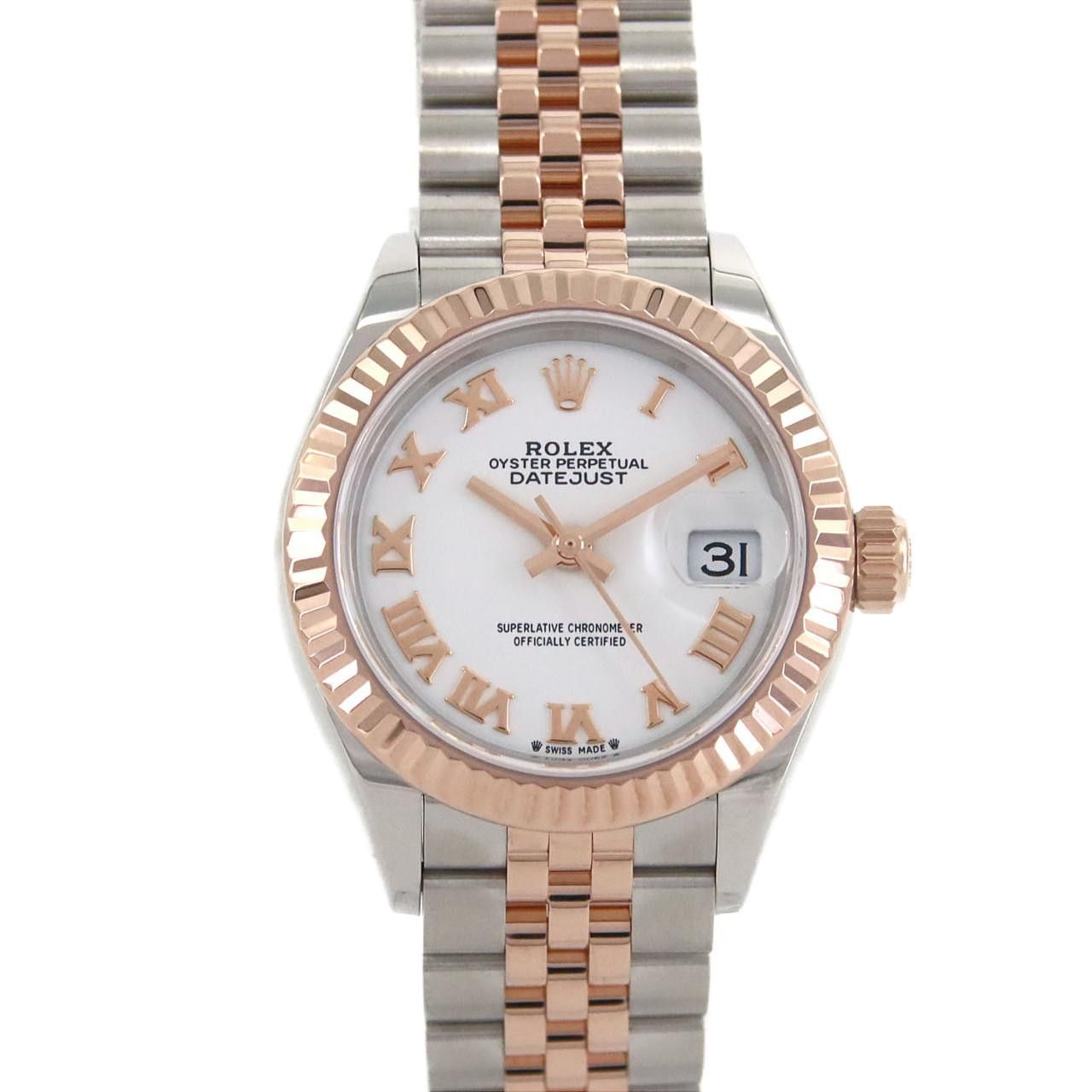 Rolex Rolex Rolex Datejust Stainless Steel Pink Gold Metal Automatic 279171 DUTY FREE for USA Size ONE SIZE - 1 Thumbnail