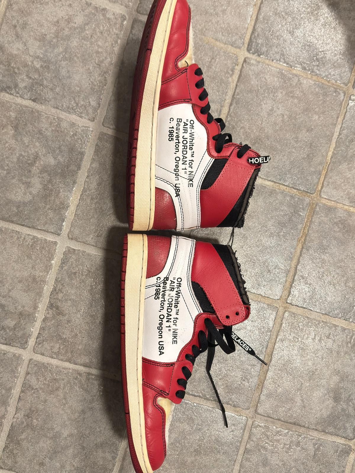 Jordan Brand × Off-White Off-White x Air Jordan 1 Retro High OG ‘Chicago’ Size US 8.5 / EU 41-42 - 18 Thumbnail