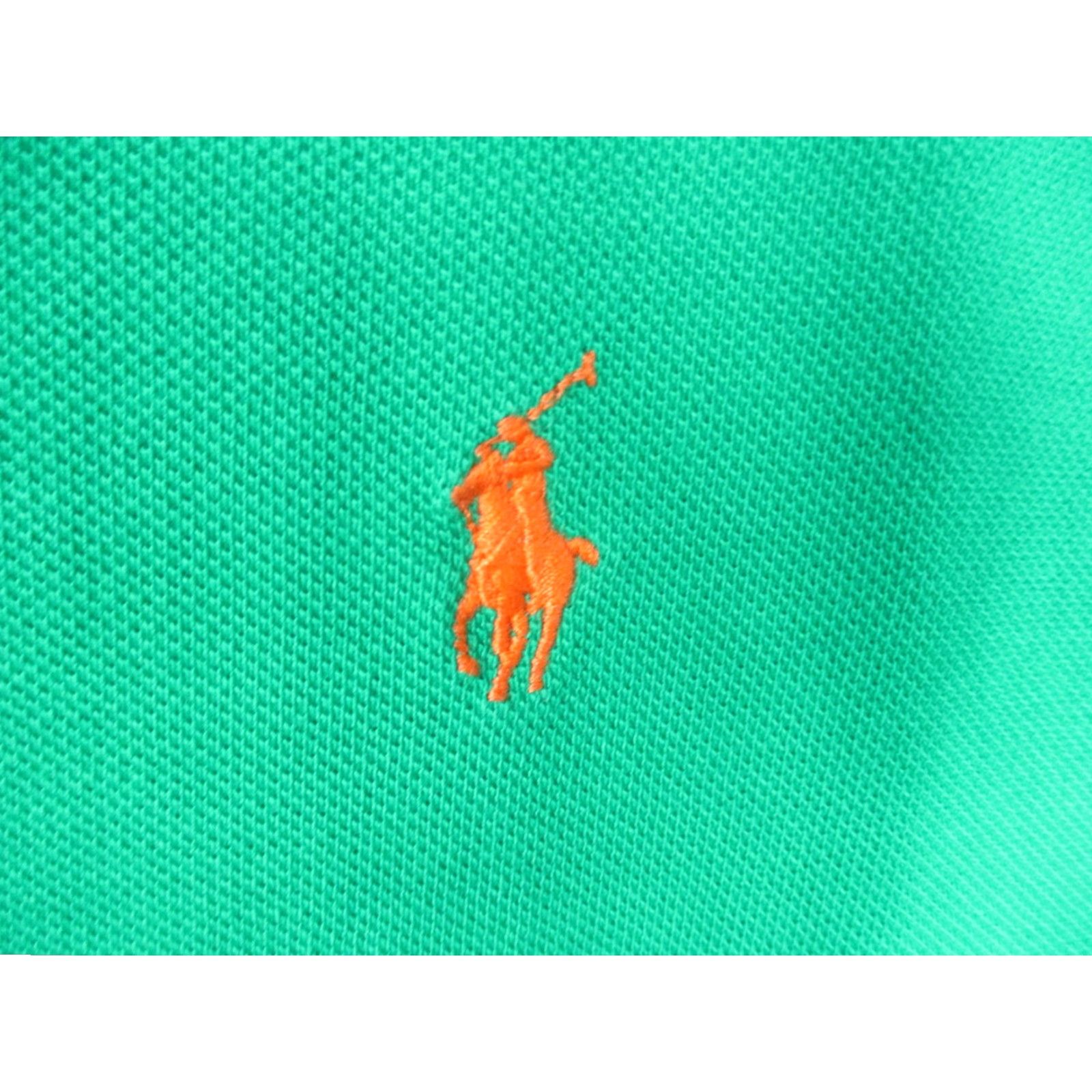 Polo Ralph Lauren Polo Ralph Lauren Polo Shirt Mens 3XB Green Big & Tall Short Sleeve Polo Shirt Mens Green 3XB Large? Size US XXL / EU 58 / 5 - 2 Thumbnail
