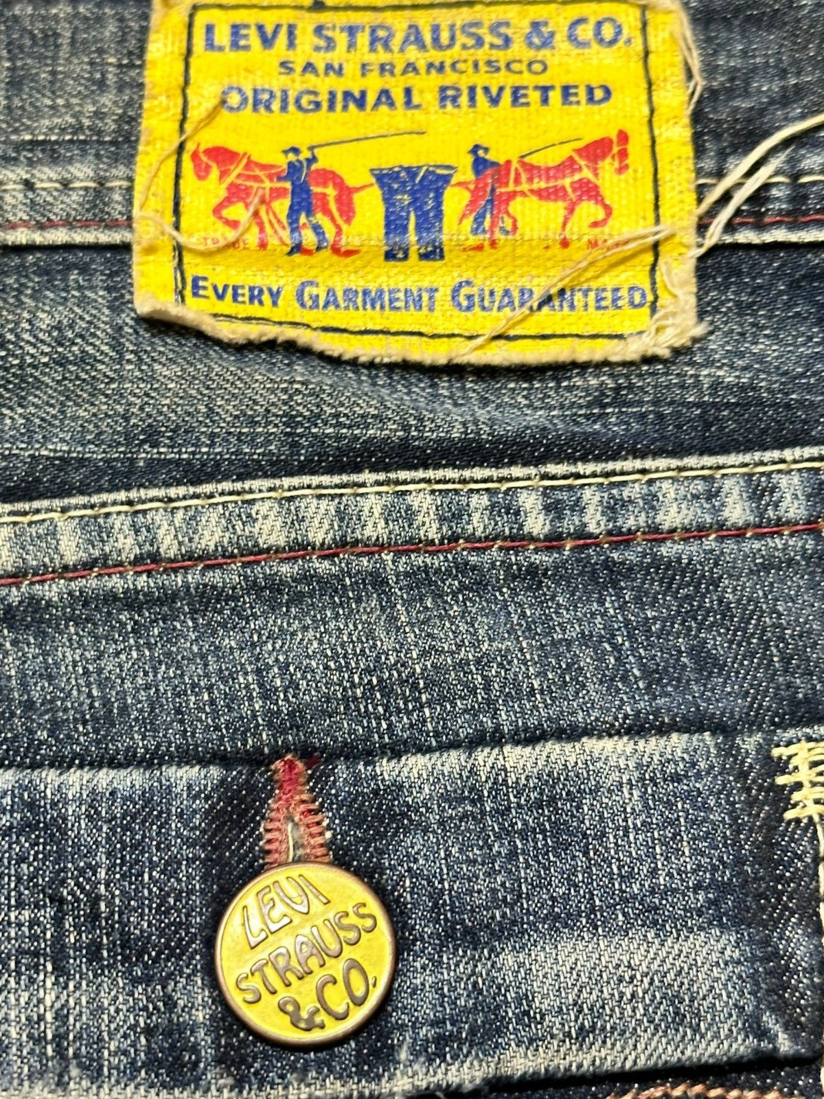 Levi's Vintage Clothing Vintage Levi’s PCL 15-101 Grunge Tactical Distressed Denim Size US 30 / EU 46 - 8 Thumbnail