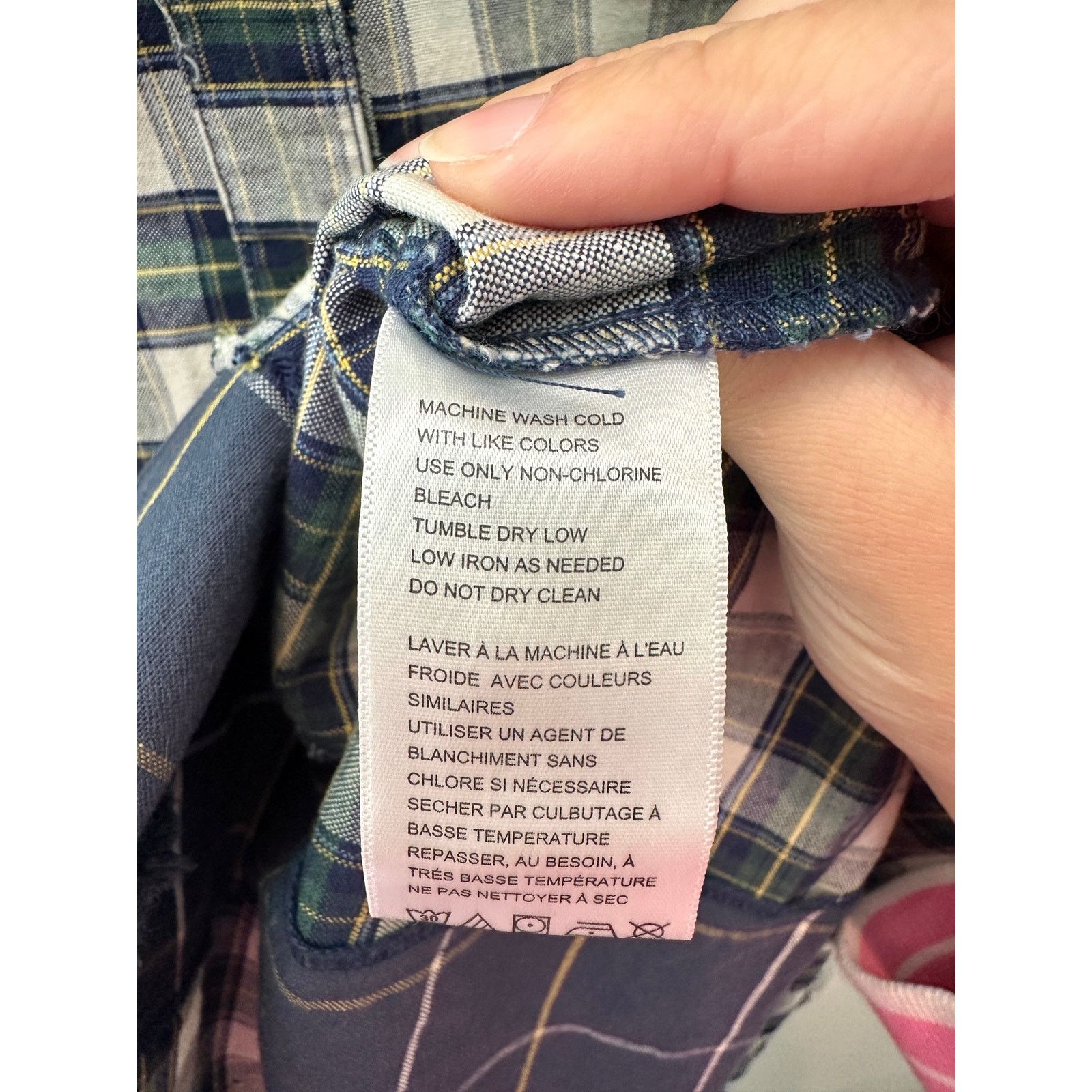Urban Outfitters URBAN OUTFITTERS | Blue Plaid Button Down Oversized Shirt Size S / US 4 / IT 40 - 8 Thumbnail